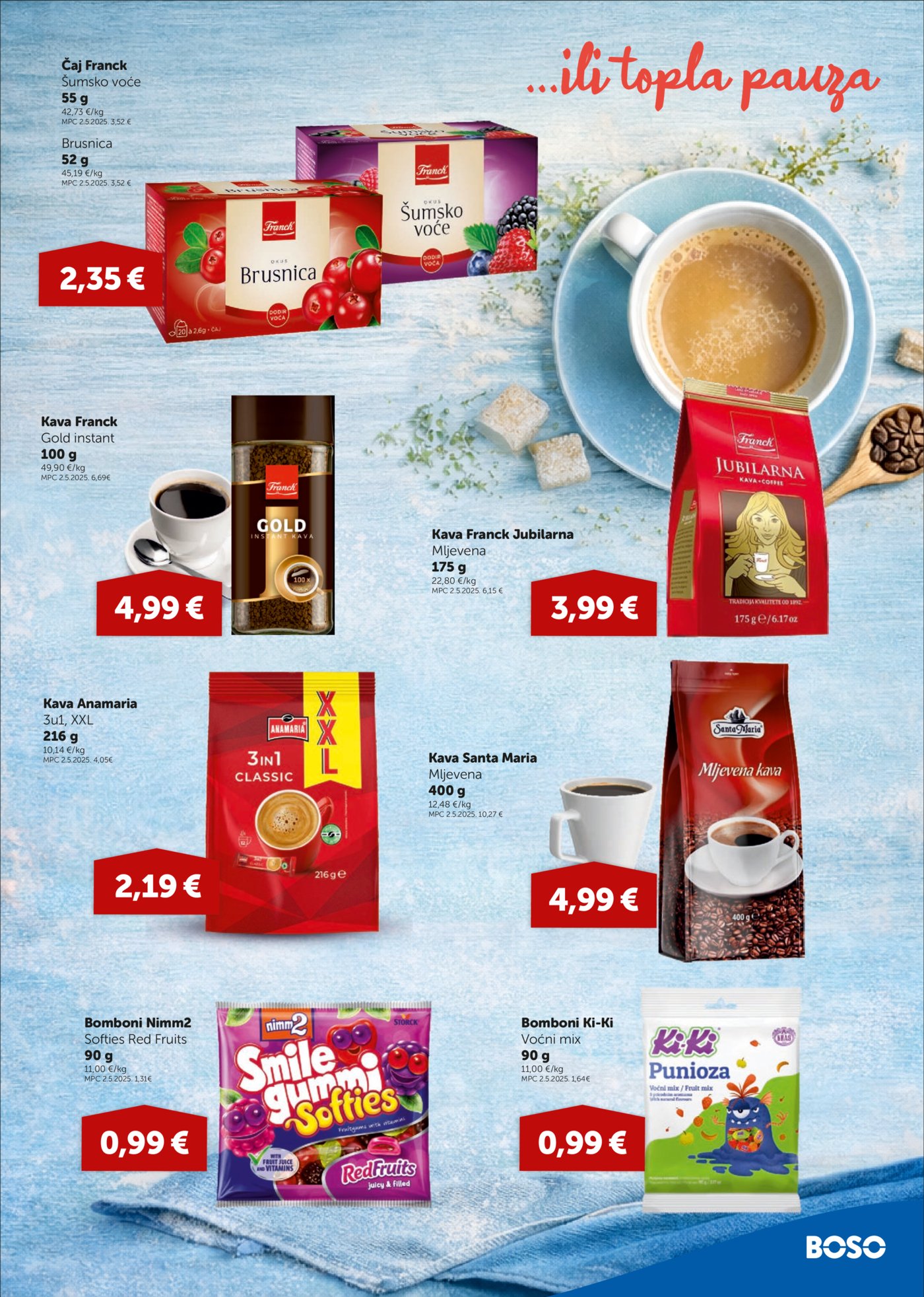 Boso katalog Akcija 15.01. - 28.01.2026.