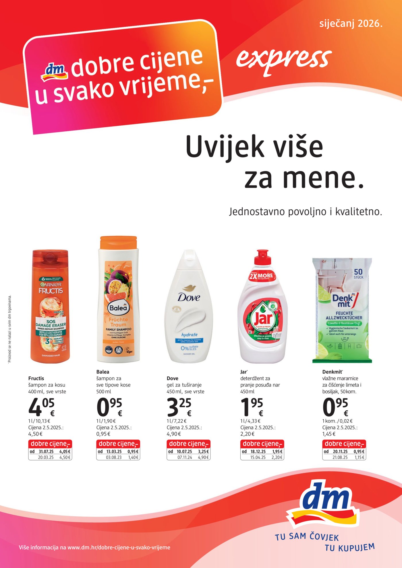 dm katalog Akcija 16.01. - 31.01.2026.