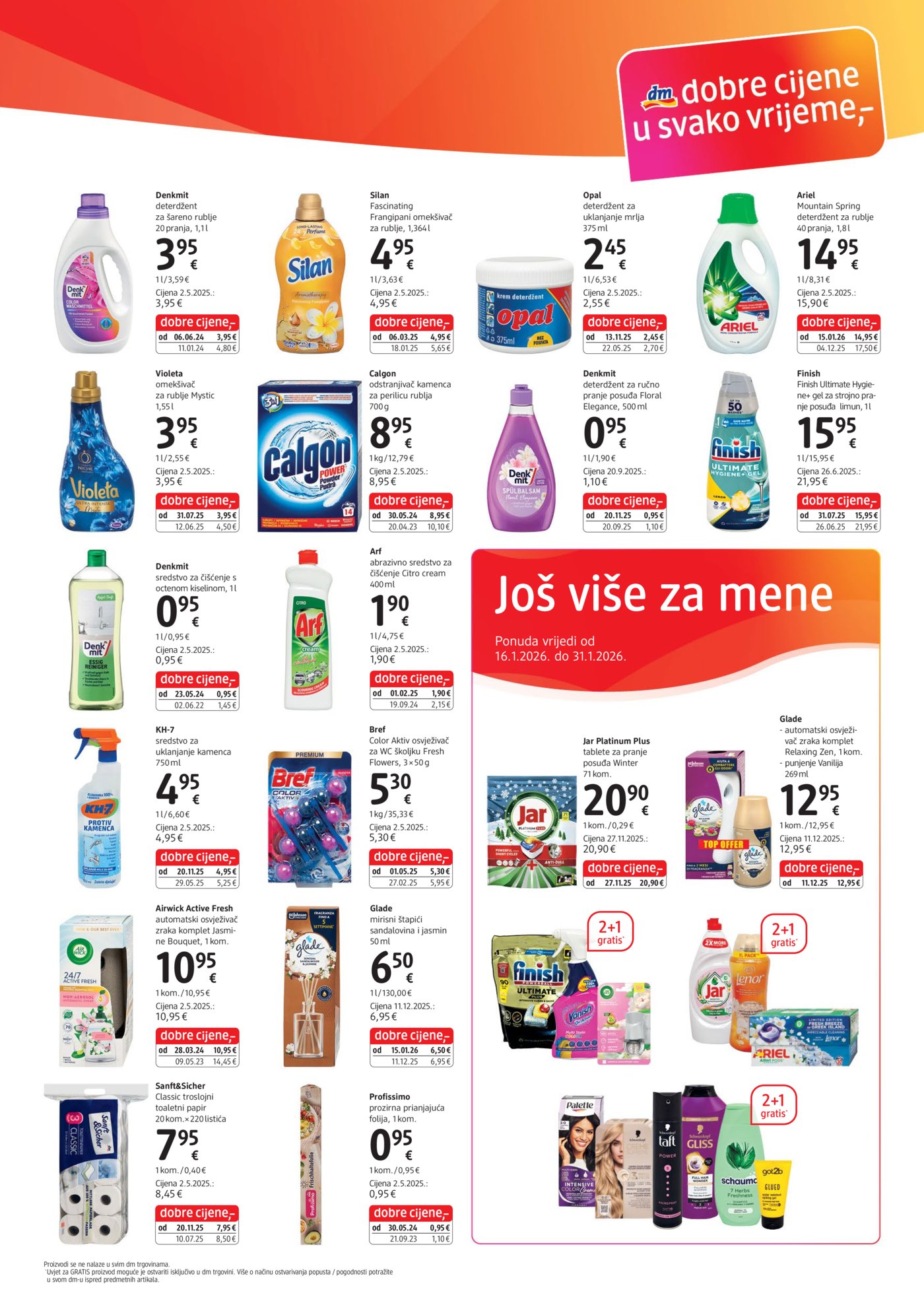 dm katalog Akcija 16.01. - 31.01.2026.