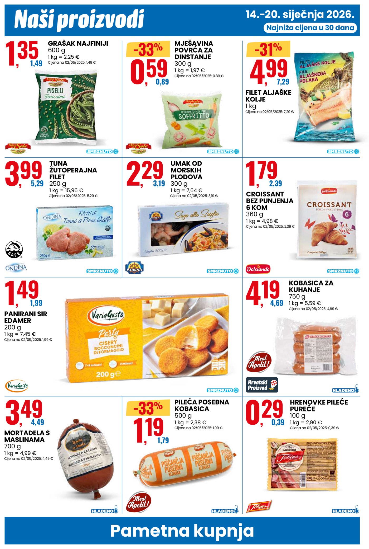 Eurospin katalog Akcija 14.01. - 20.01.2026.