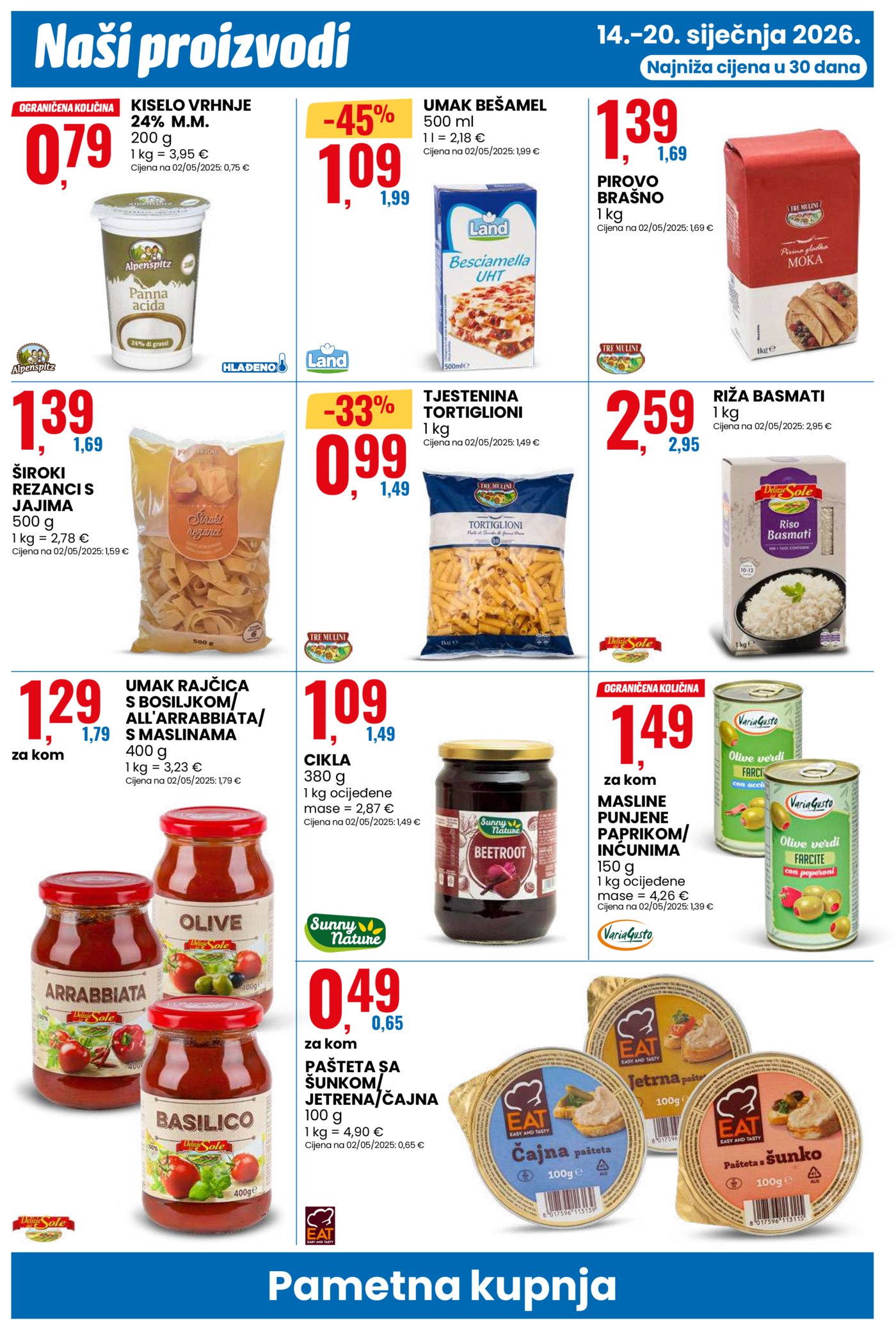 Eurospin katalog Akcija 14.01. - 20.01.2026.