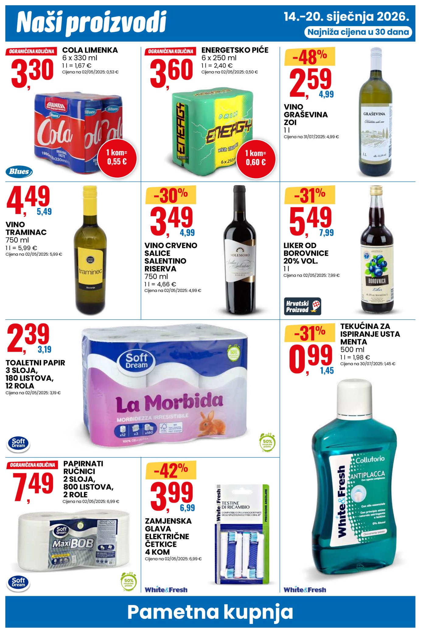 Eurospin katalog Akcija 14.01. - 20.01.2026.