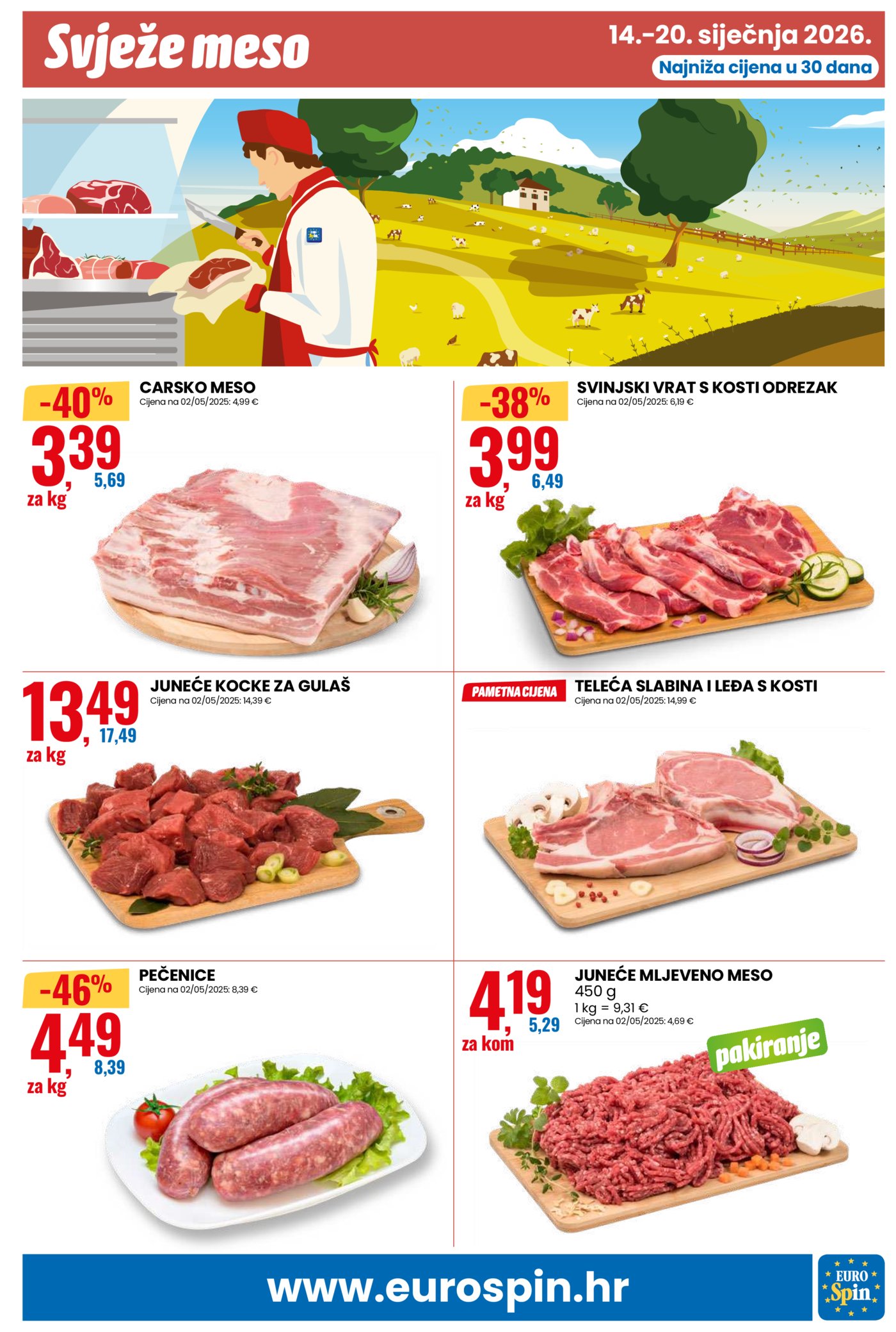 Eurospin katalog Akcija 14.01. - 20.01.2026.