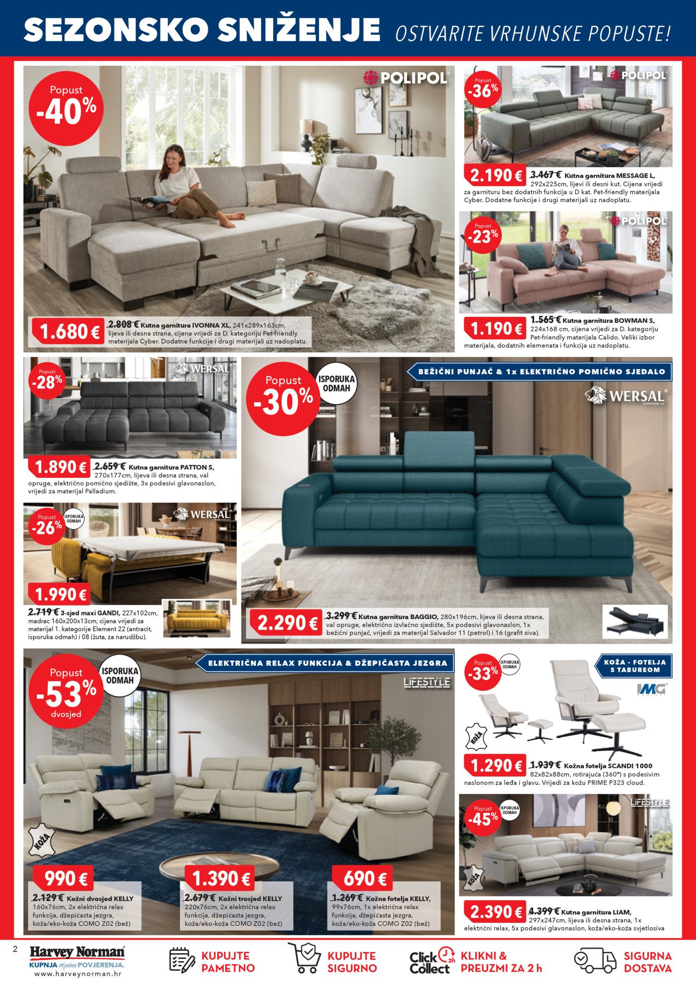 Harvey Norman katalog Akcija 07.01. - 21.01.2026.