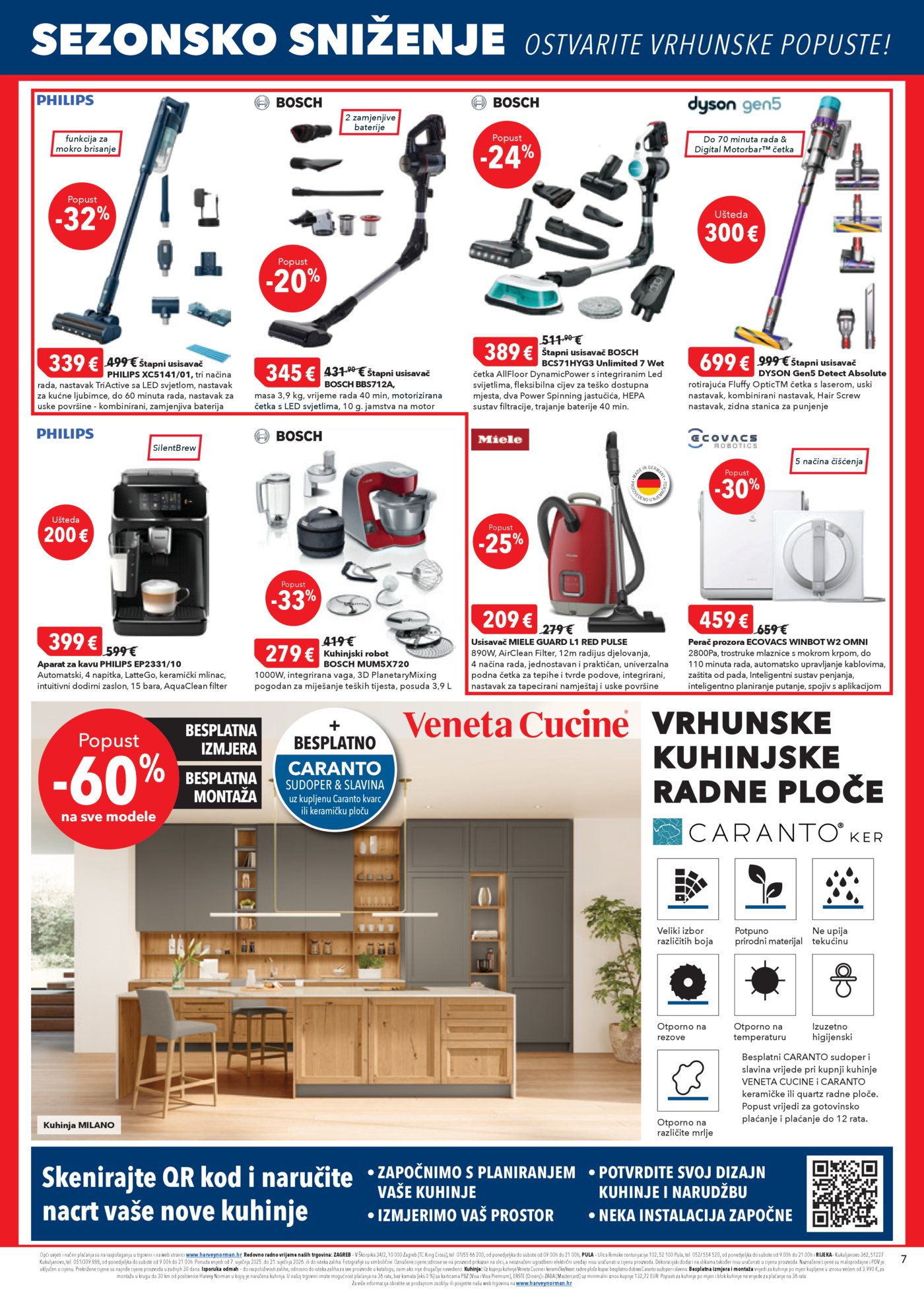 Harvey Norman katalog Akcija 07.01. - 21.01.2026.