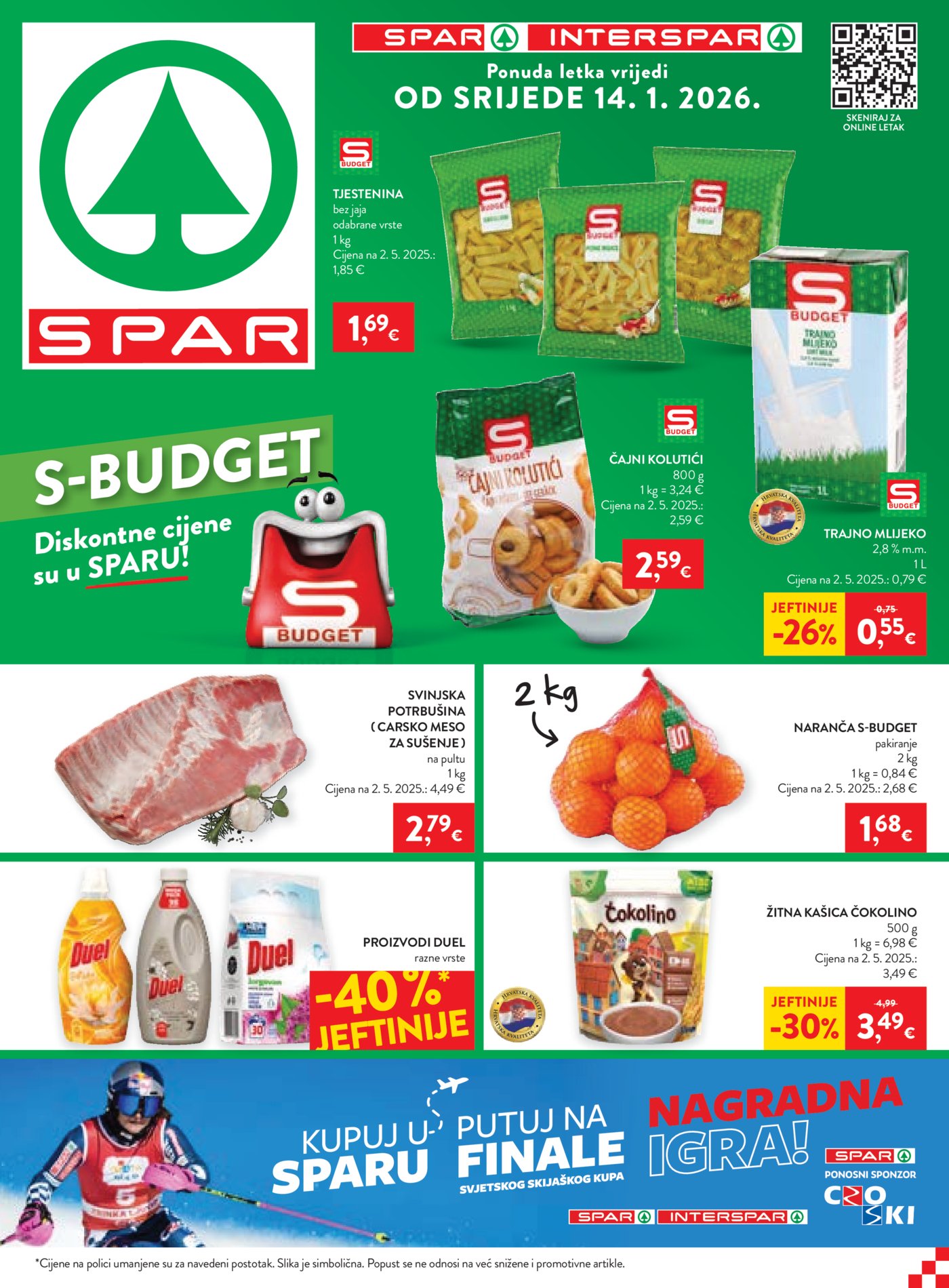 INTERSPAR katalog Akcija 14.01.-20.01.2026.