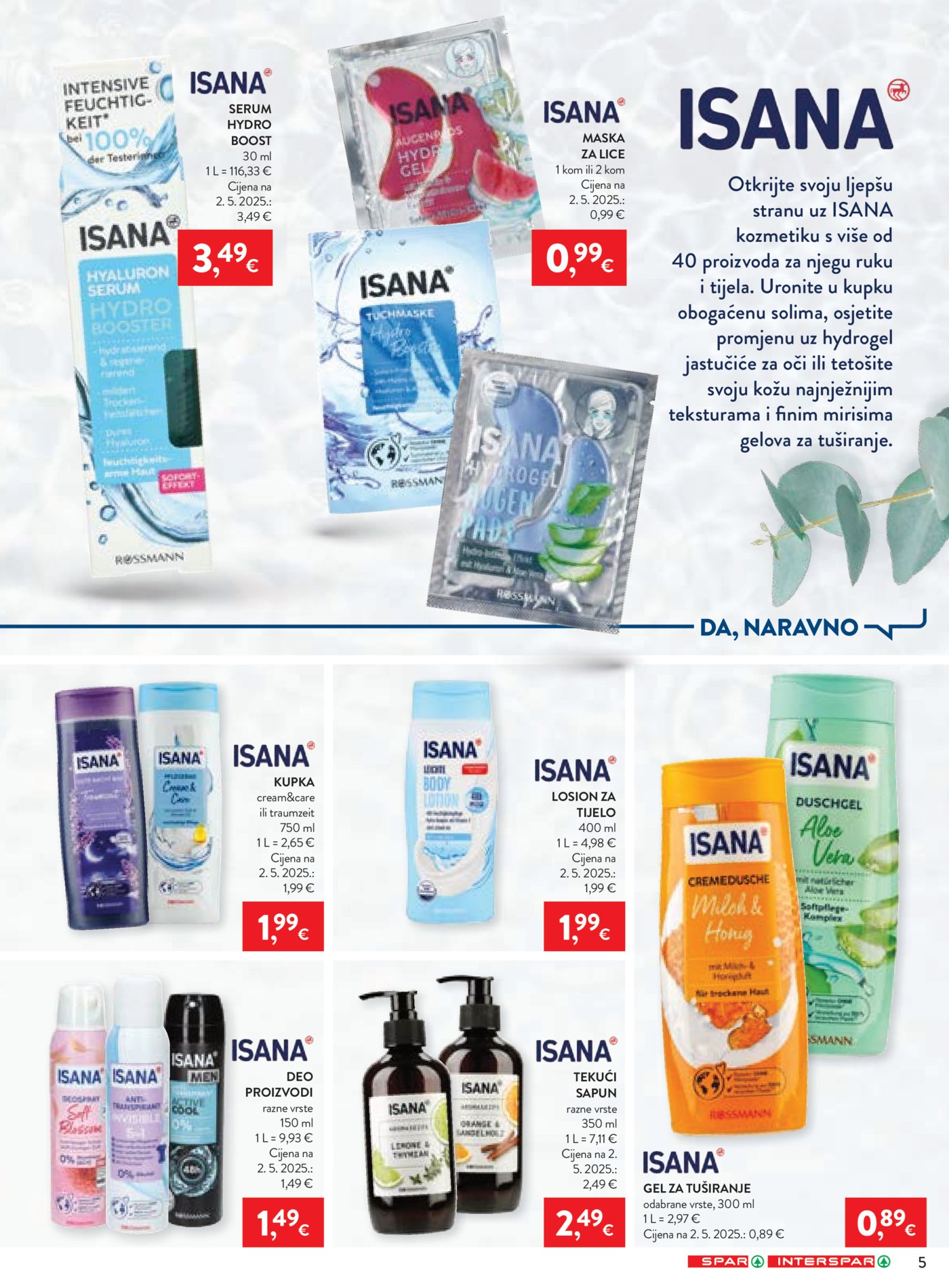 INTERSPAR katalog Akcija 14.01.-20.01.2026.