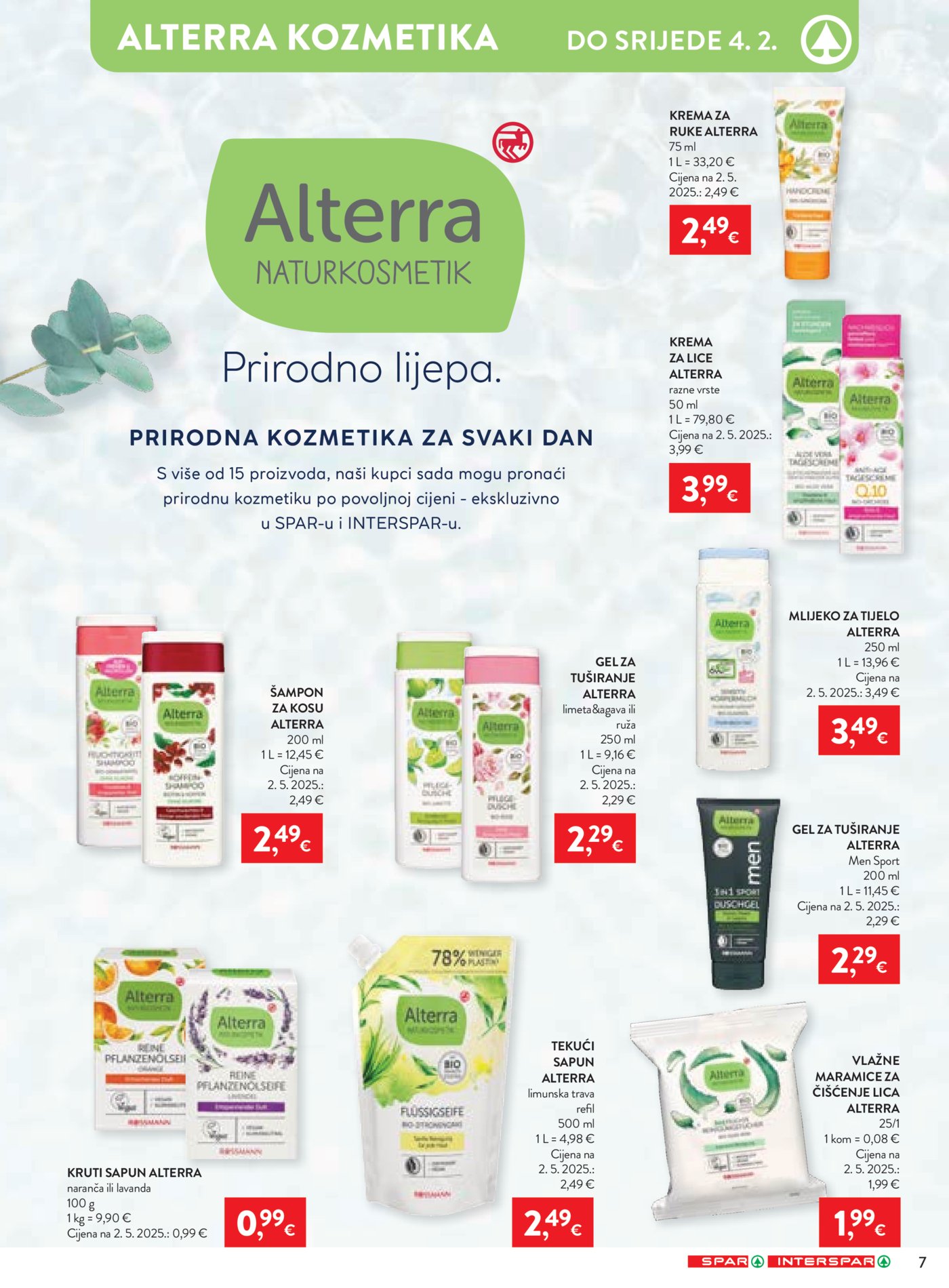 INTERSPAR katalog Akcija 15.01.-04.02.2026.