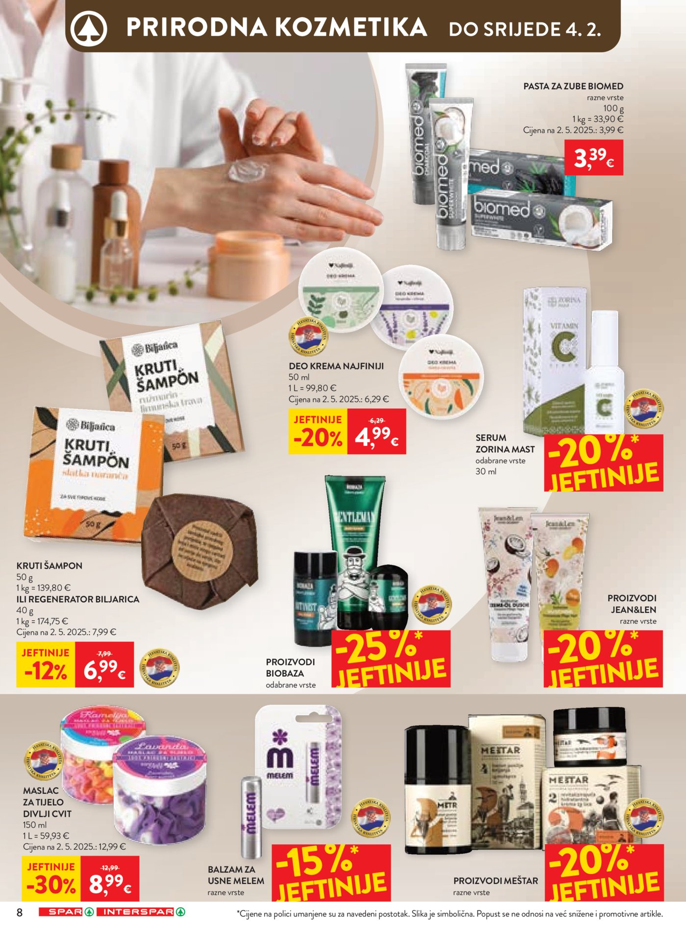INTERSPAR katalog Akcija 15.01.-04.02.2026.