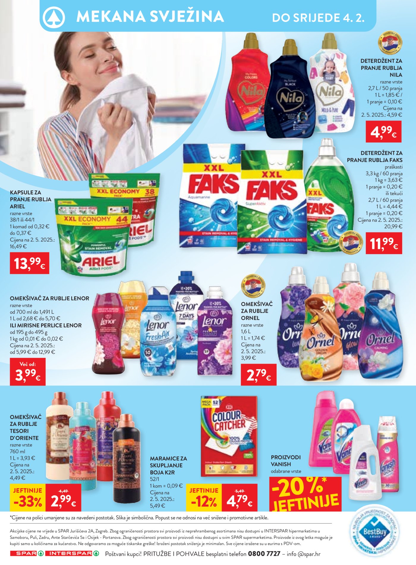 INTERSPAR katalog Akcija 15.01.-04.02.2026.