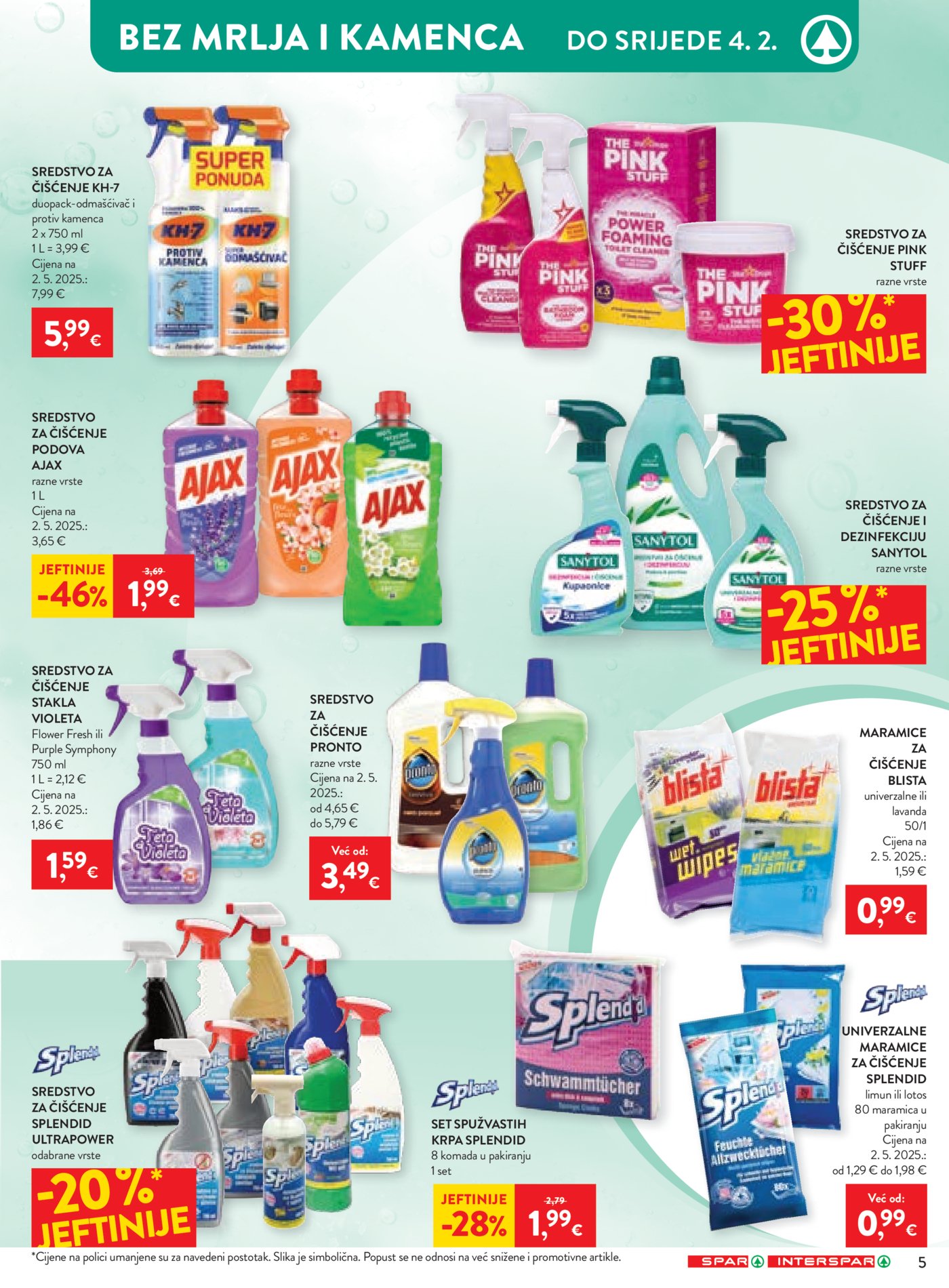 INTERSPAR katalog Akcija 15.01.-04.02.2026.