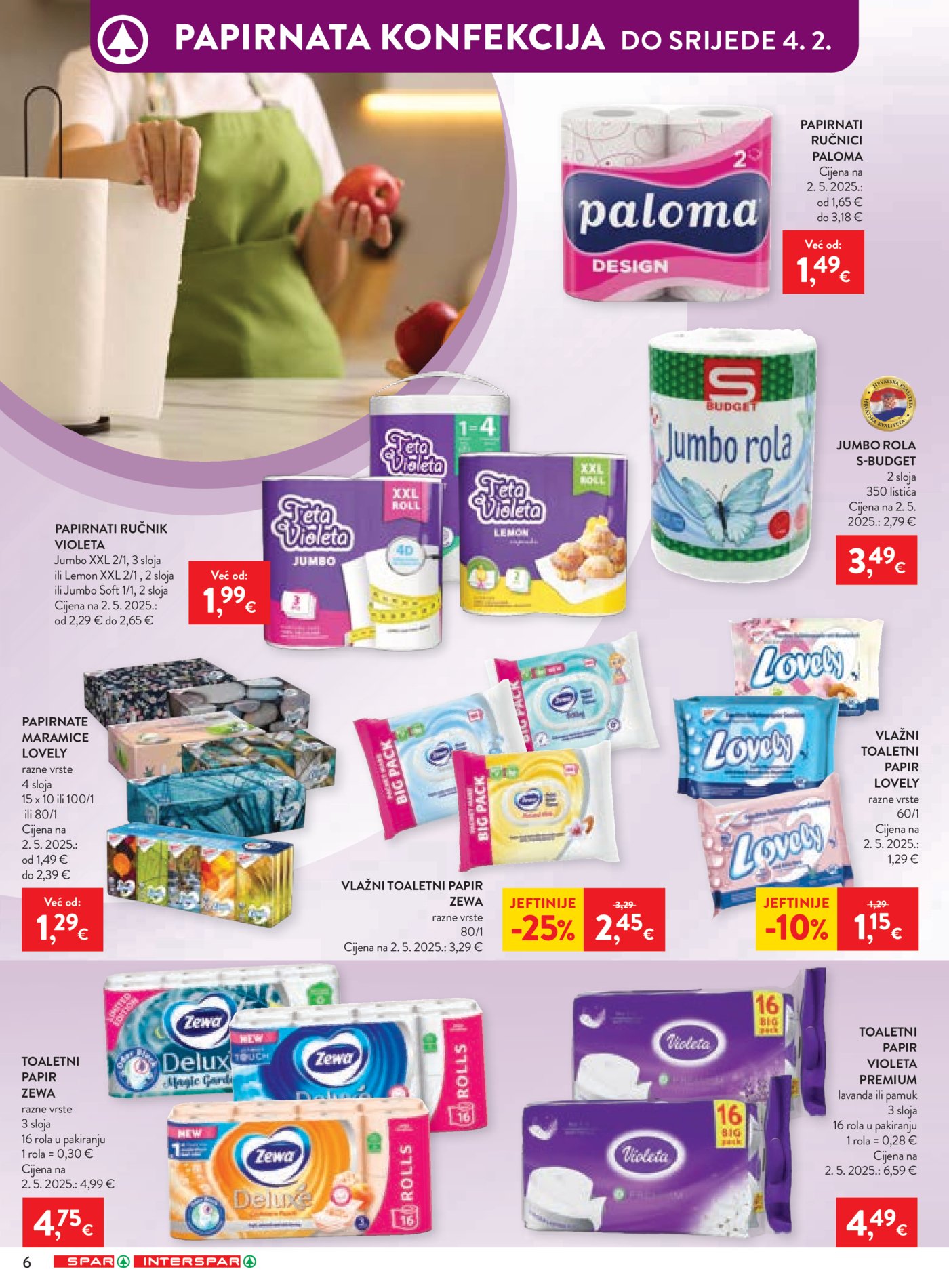 INTERSPAR katalog Akcija 15.01.-04.02.2026.