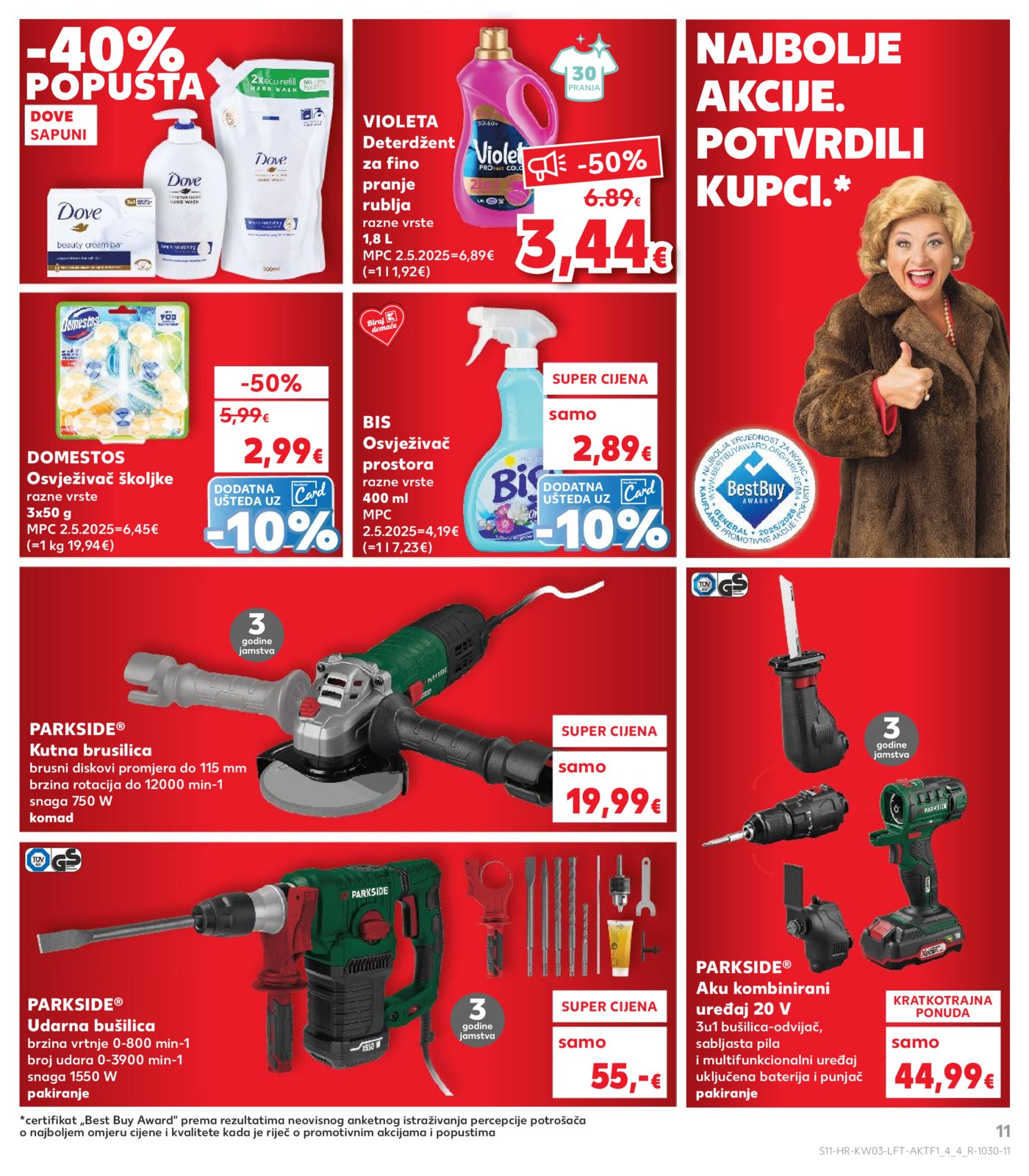 Kaufland katalog Akcija 14.01. - 20.01.2026. Odabrane poslovnice