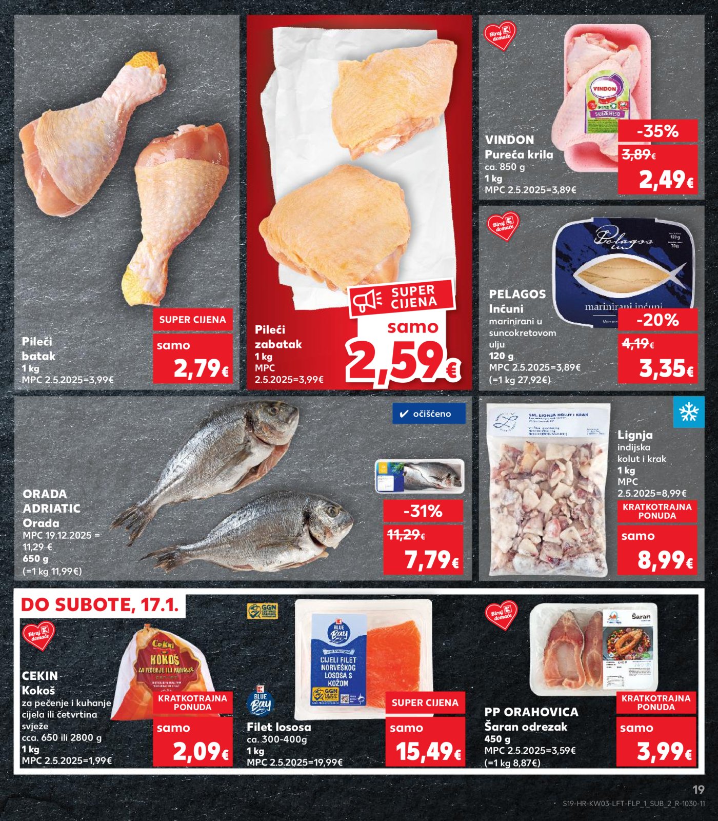 Kaufland katalog Akcija 14.01. - 20.01.2026. Odabrane poslovnice