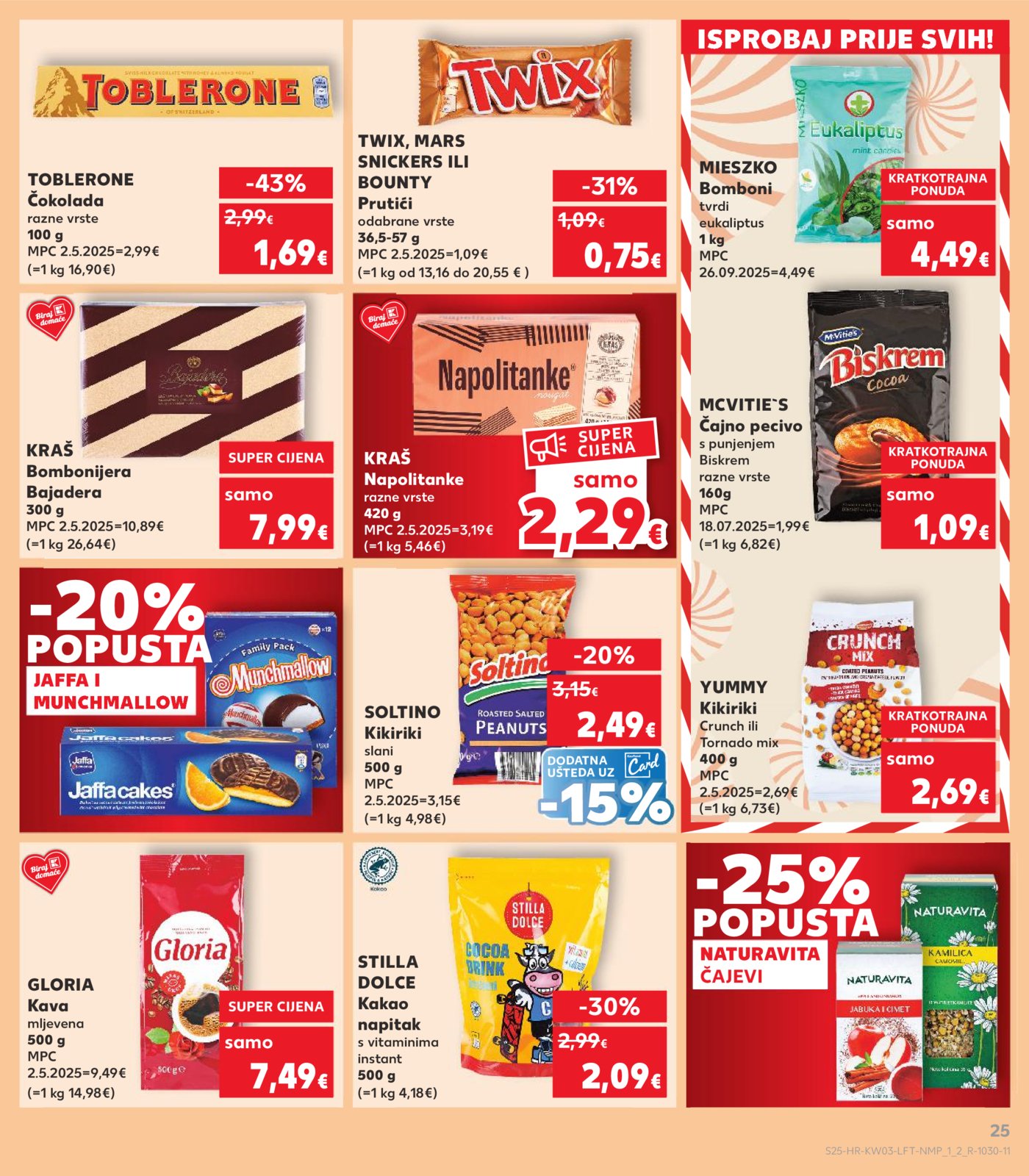 Kaufland katalog Akcija 14.01. - 20.01.2026. Odabrane poslovnice