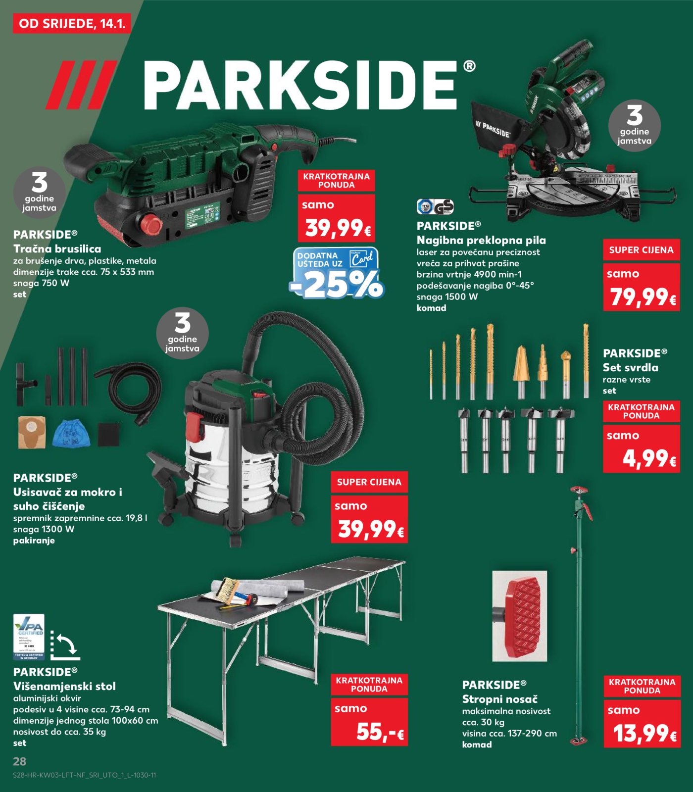 Kaufland katalog Akcija 14.01. - 20.01.2026. Odabrane poslovnice