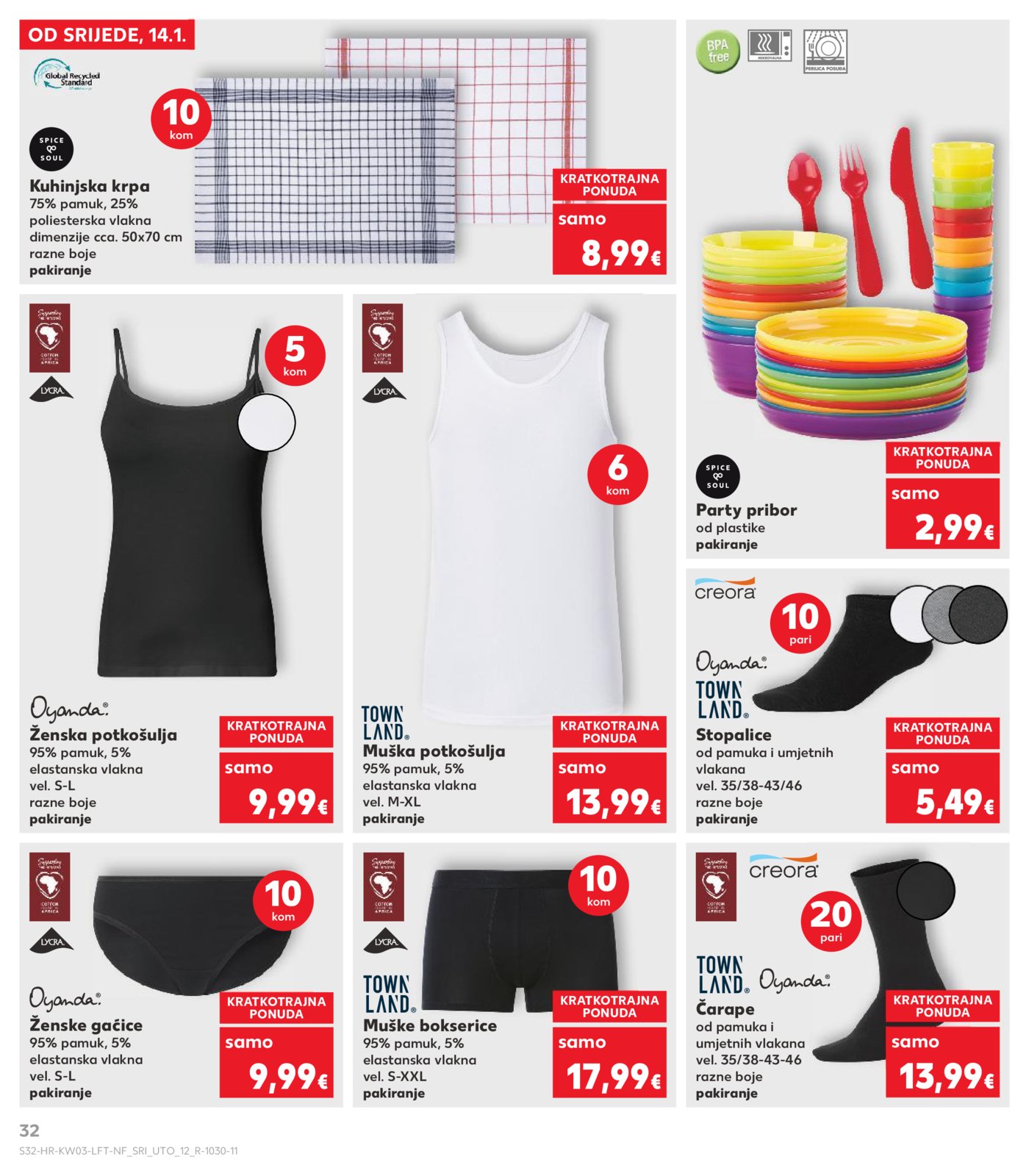 Kaufland katalog Akcija 14.01. - 20.01.2026. Odabrane poslovnice