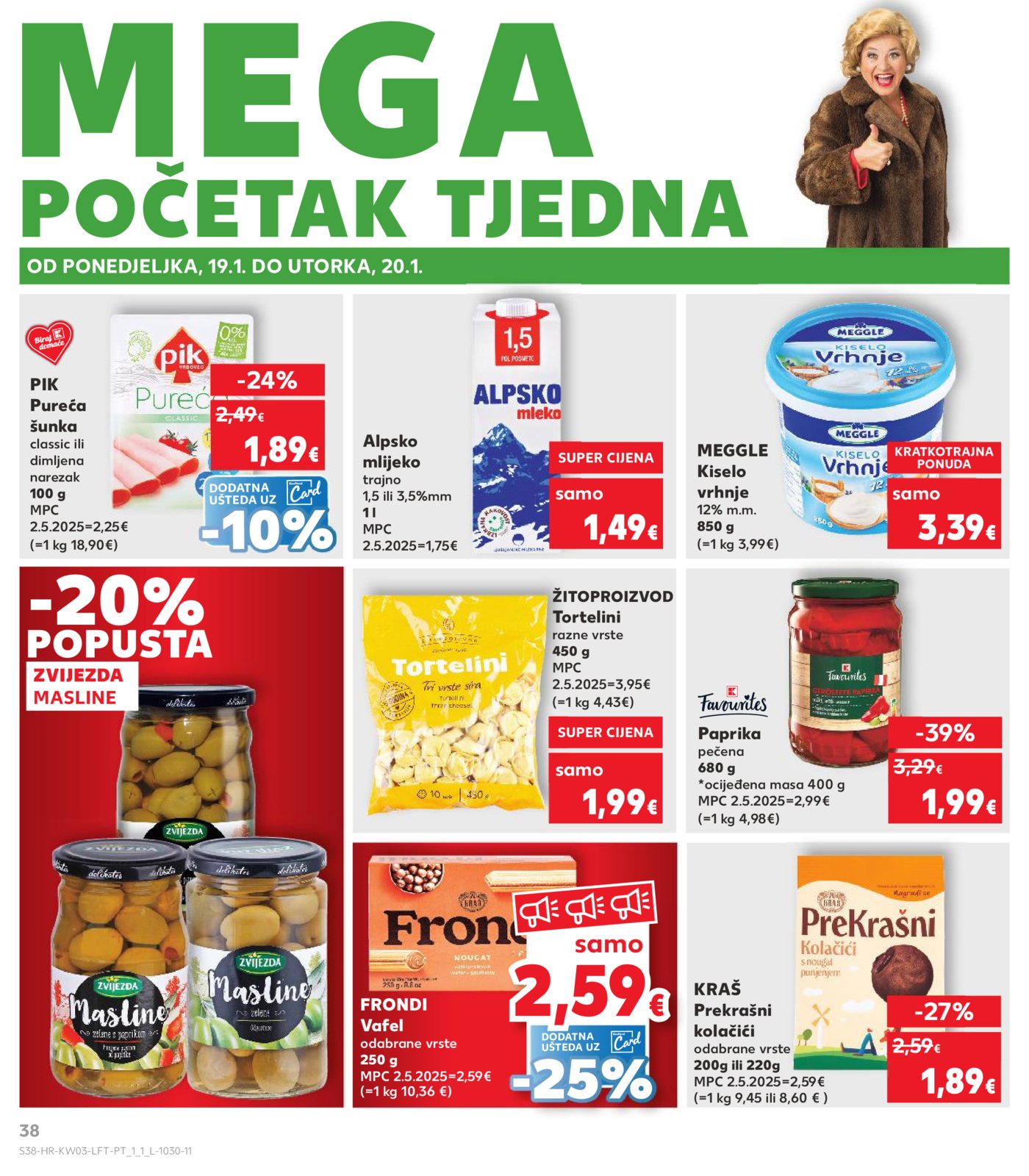 Kaufland katalog Akcija 14.01. - 20.01.2026. Odabrane poslovnice