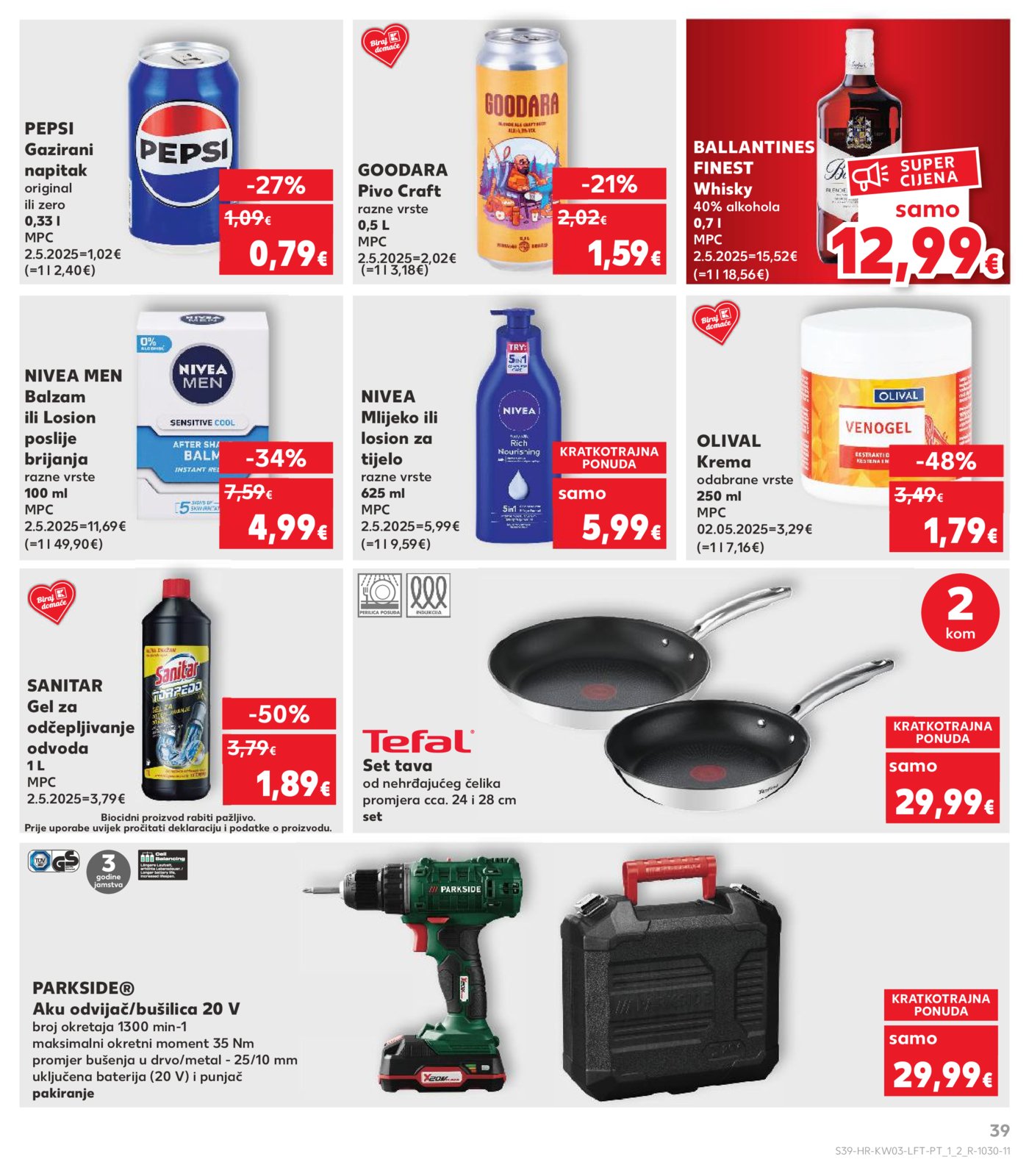Kaufland katalog Akcija 14.01. - 20.01.2026. Odabrane poslovnice