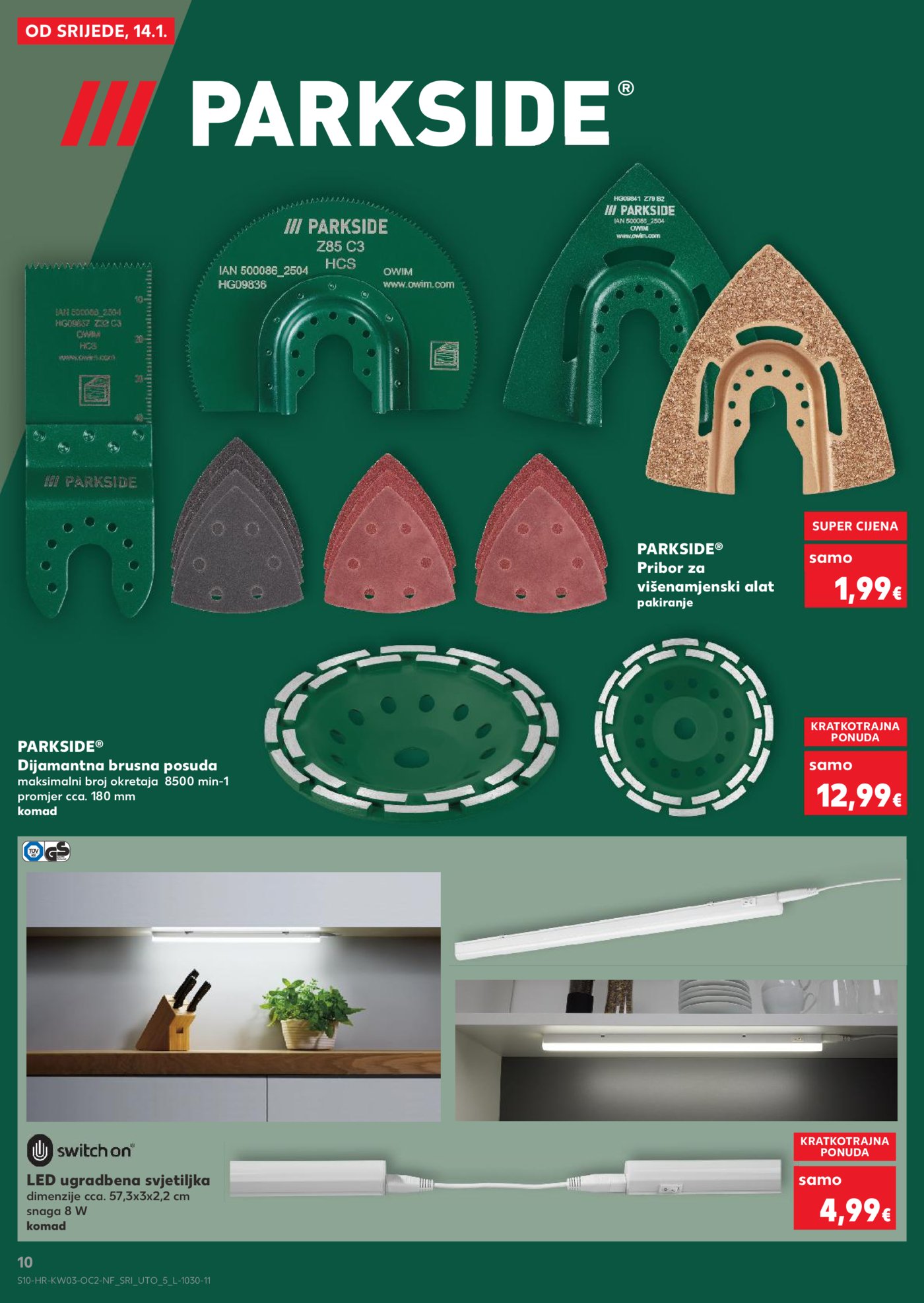 Kaufland katalog Neprehrambenih proizvoda 14.01. - 20.01.2026. Odabrane poslovnice