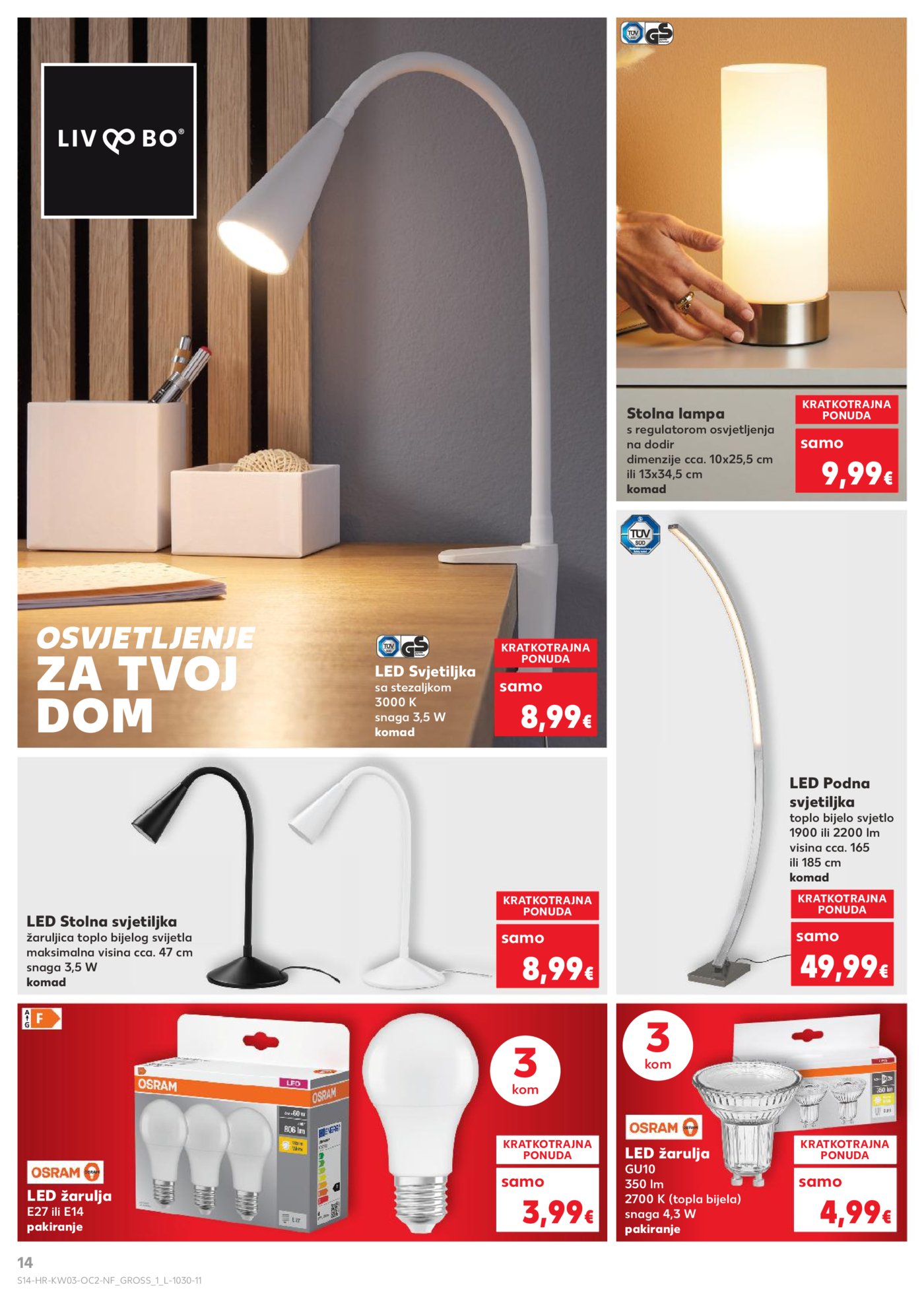 Kaufland katalog Neprehrambenih proizvoda 14.01. - 20.01.2026. Odabrane poslovnice