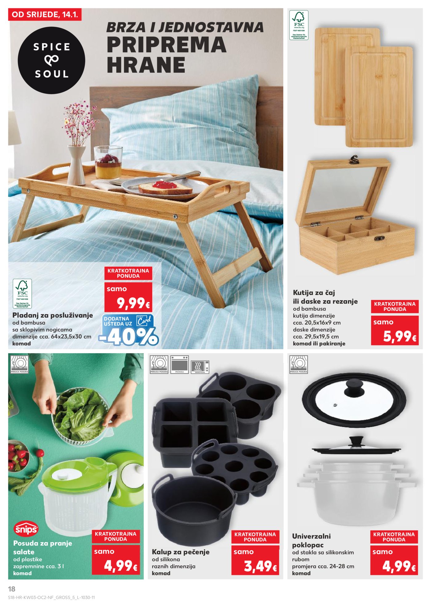 Kaufland katalog Neprehrambenih proizvoda 14.01. - 20.01.2026. Odabrane poslovnice