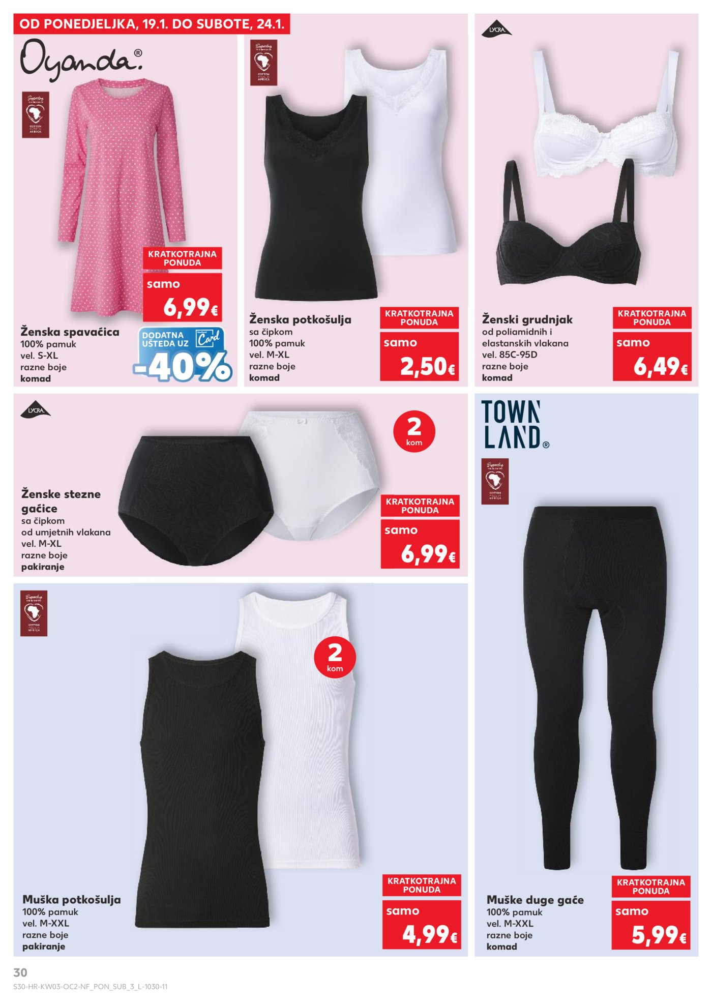 Kaufland katalog Neprehrambenih proizvoda 14.01. - 20.01.2026. Odabrane poslovnice