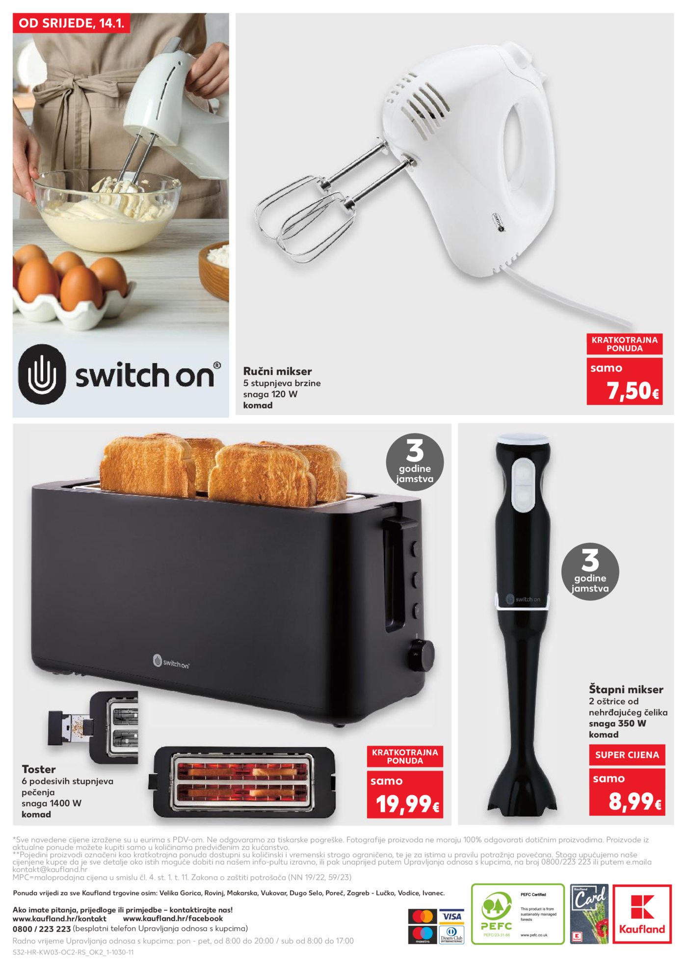 Kaufland katalog Neprehrambenih proizvoda 14.01. - 20.01.2026. Odabrane poslovnice