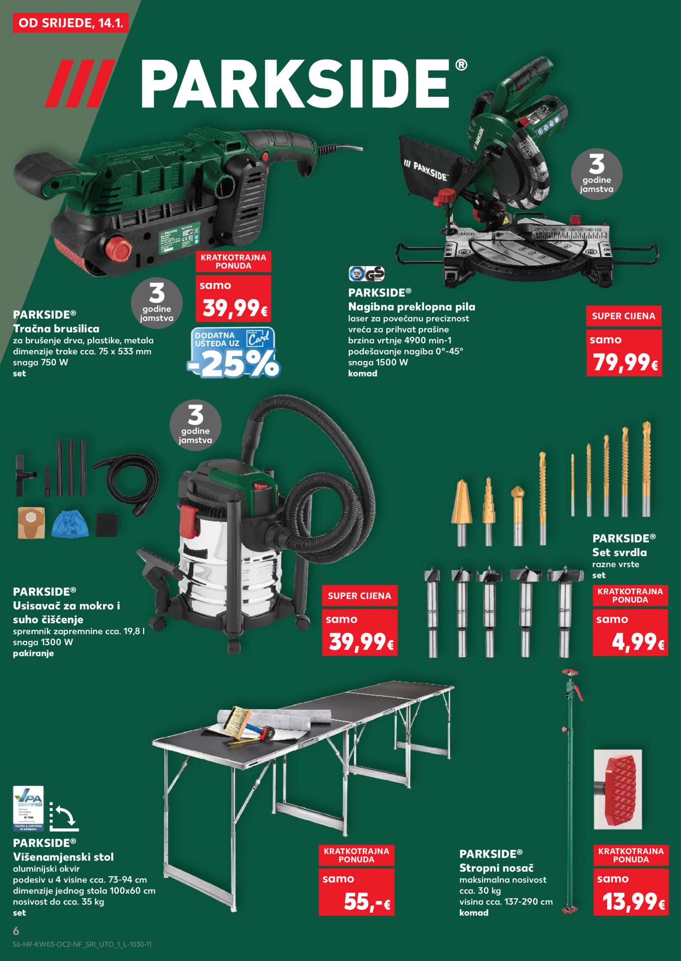 Kaufland katalog Neprehrambenih proizvoda 14.01. - 20.01.2026. VG, Po, Ro, Vo, Vu, DS, Ma, Iv, Lu