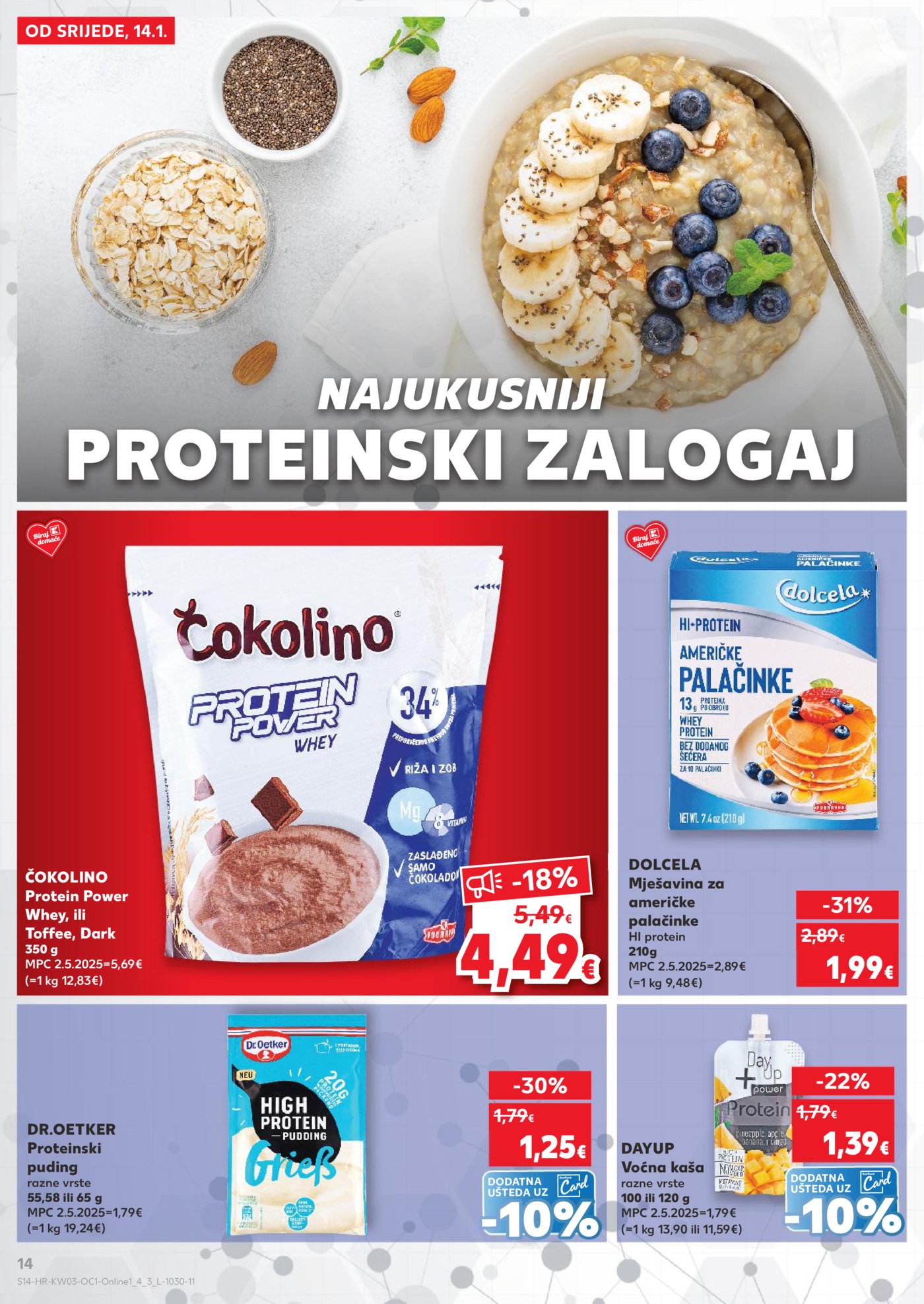 Kaufland katalog Robne marke 14.01. - 20.01.2026.