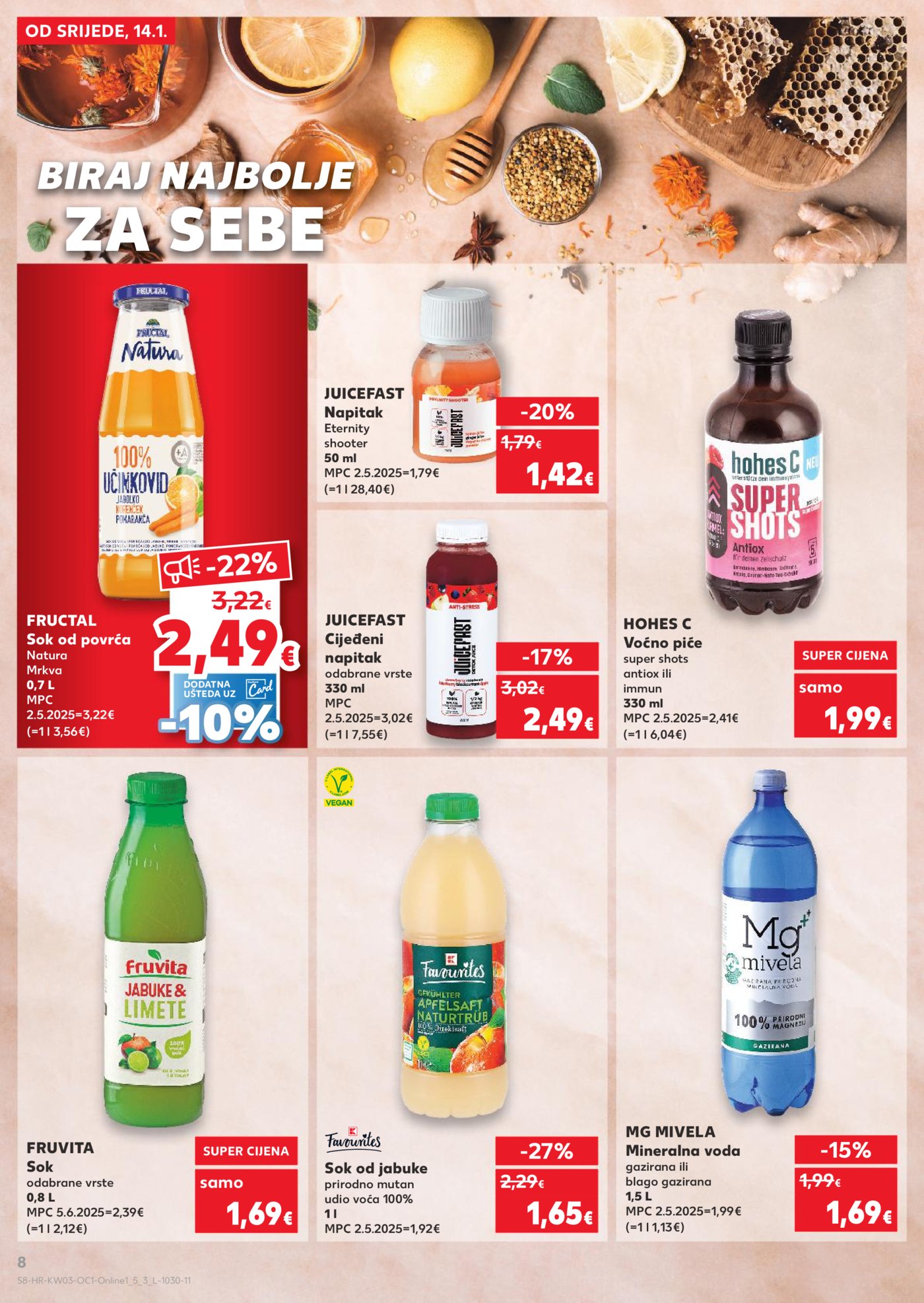 Kaufland katalog Robne marke 14.01. - 20.01.2026.
