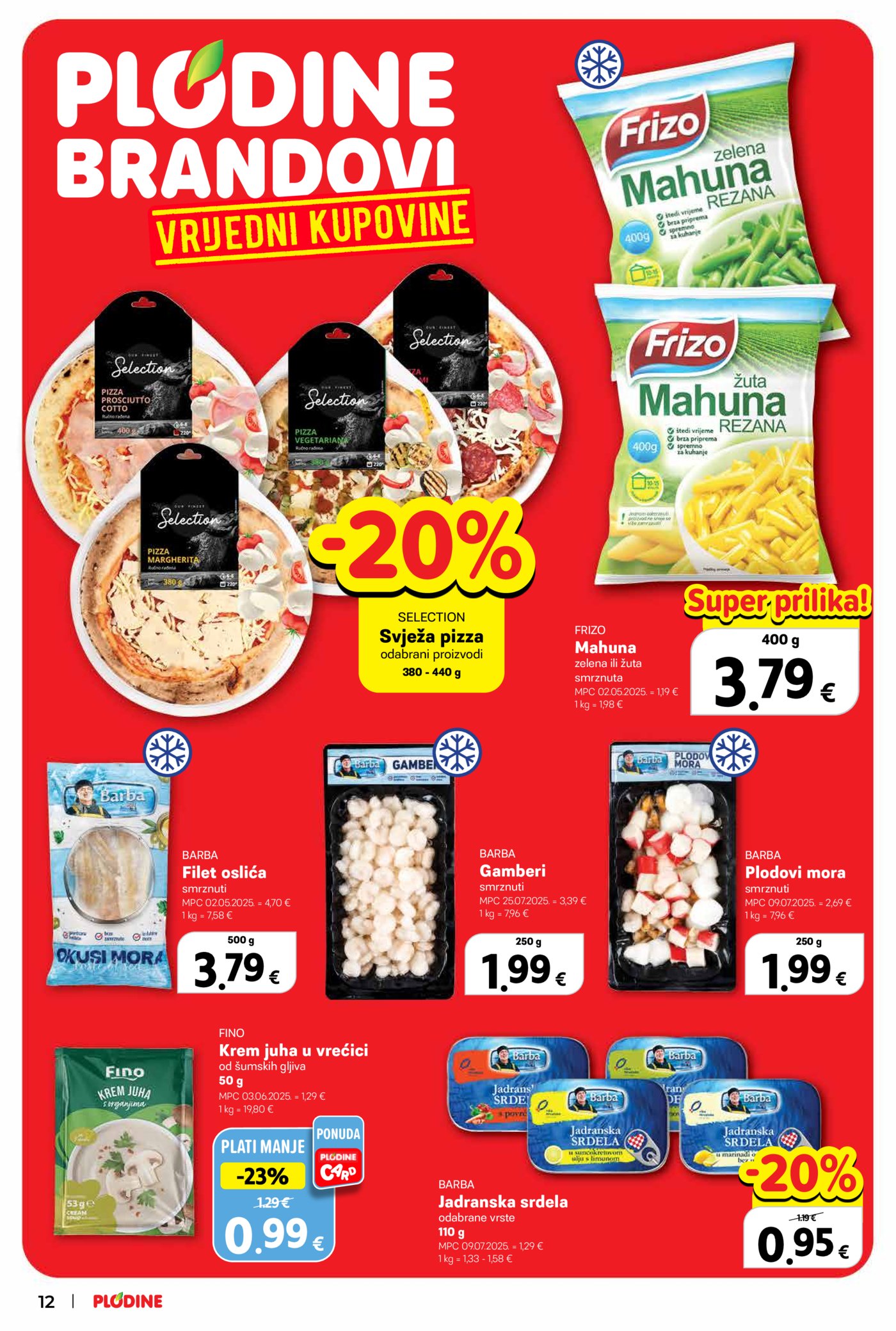 Plodine katalog Akcija 14.01. - 20.01.2026.