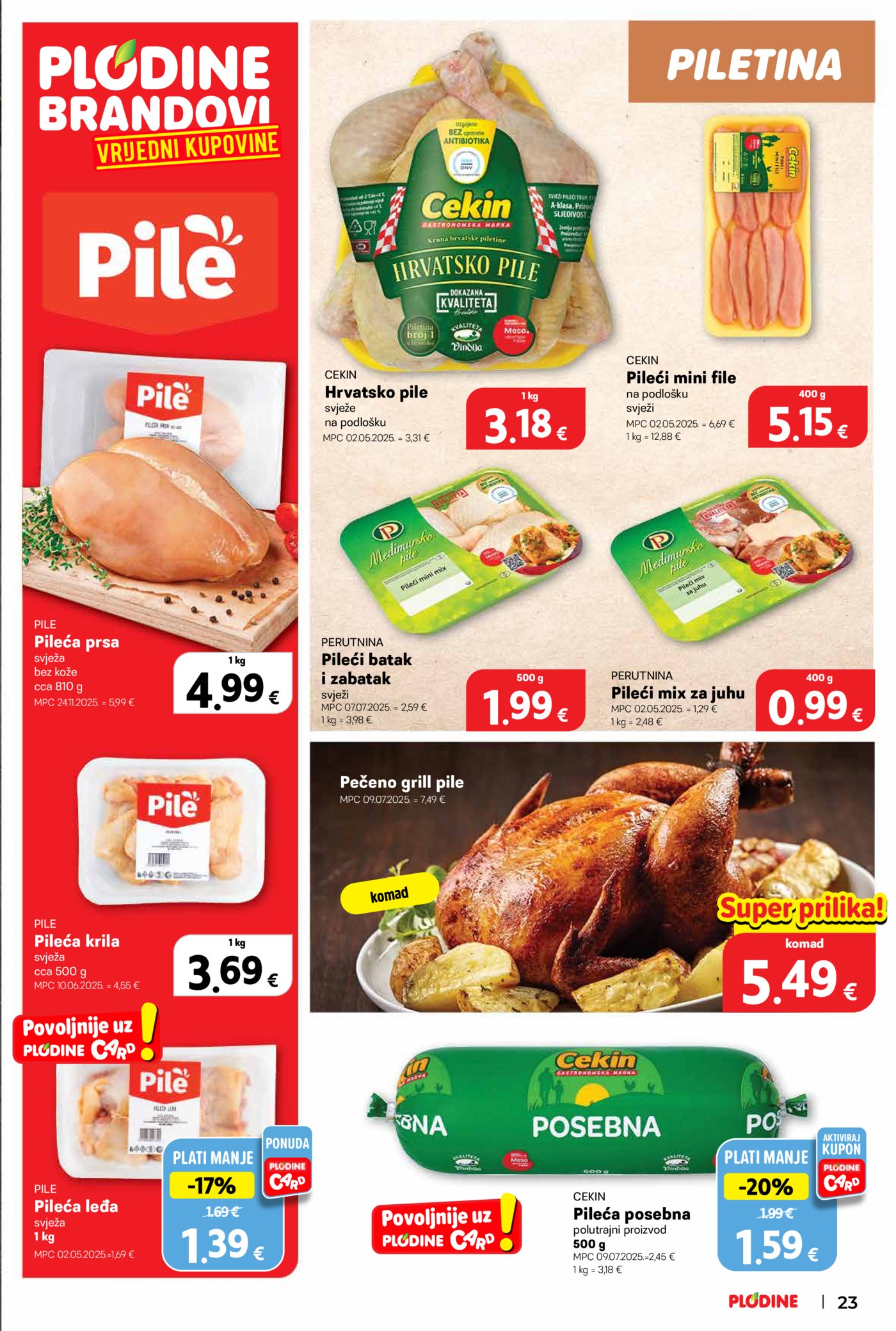 Plodine katalog Akcija 14.01. - 20.01.2026.