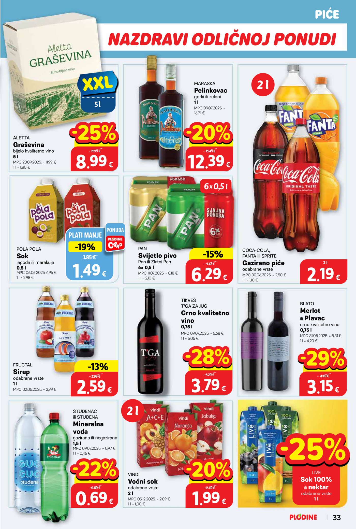 Plodine katalog Akcija 14.01. - 20.01.2026.