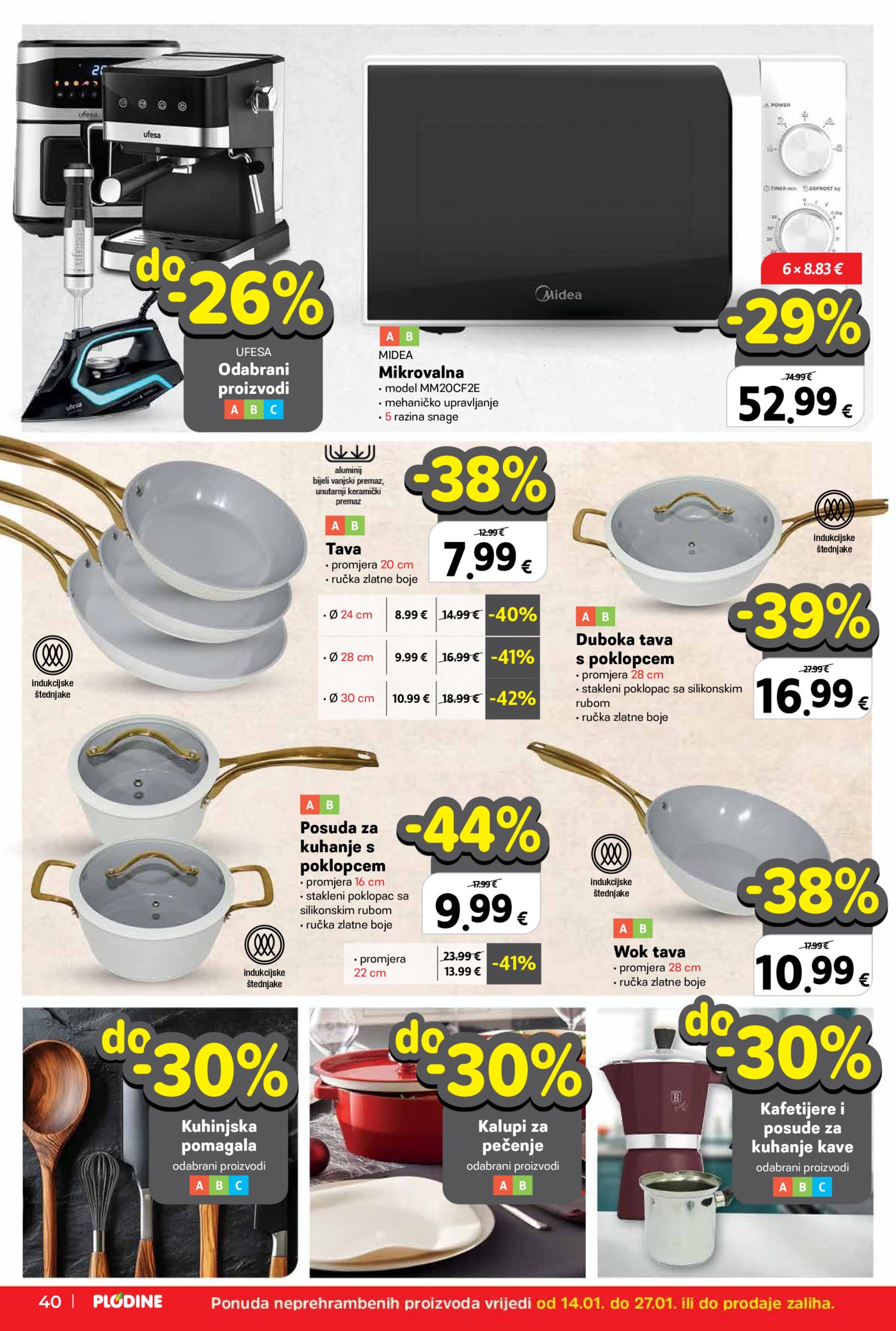 Plodine katalog Akcija 14.01. - 20.01.2026.