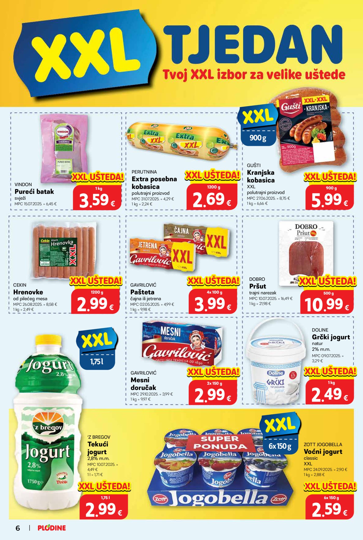 Plodine katalog Akcija 14.01. - 20.01.2026.