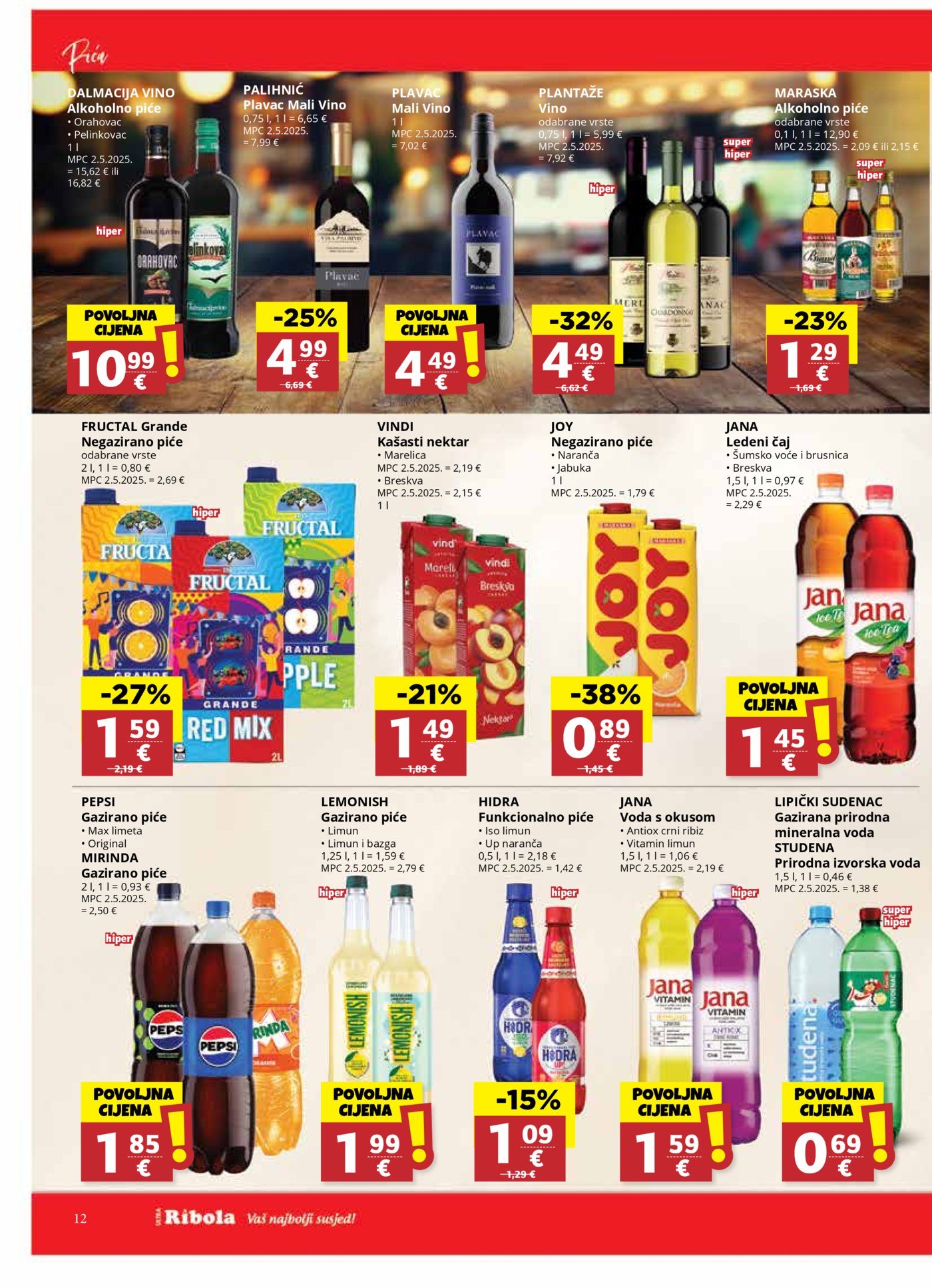 Ribola katalog Akcija 14.01. - 20.01.2026.