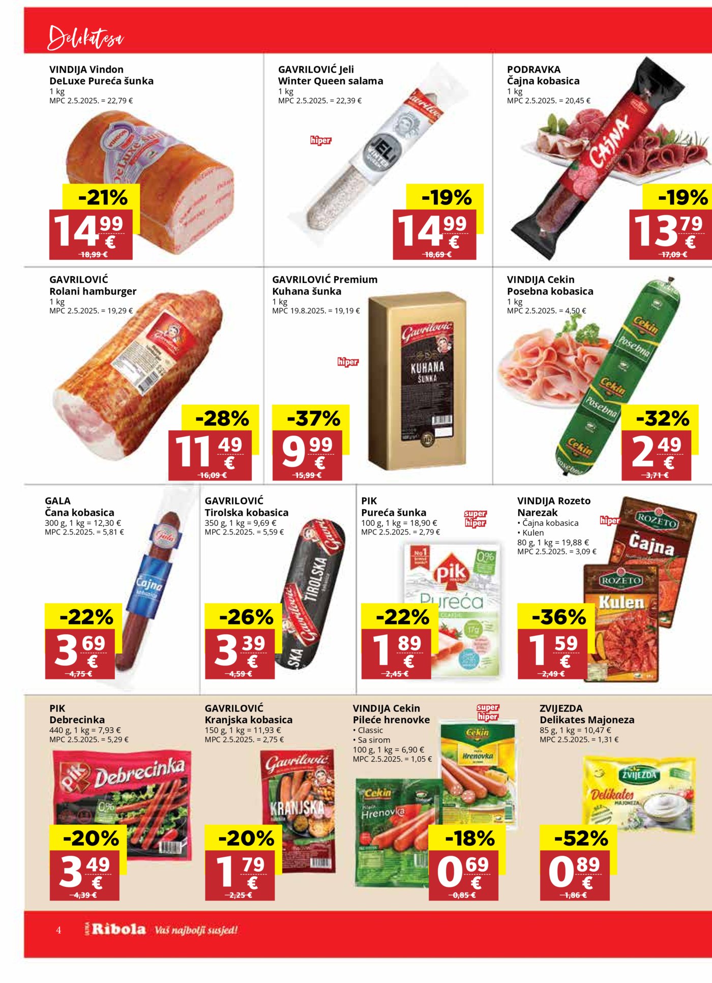 Ribola katalog Akcija 14.01. - 20.01.2026.