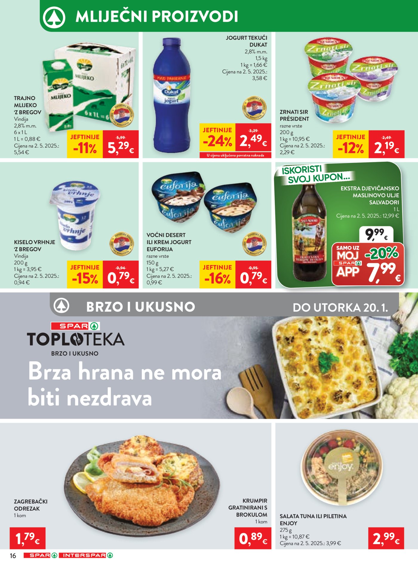 SPAR katalog Akcija 14.01.-20.01.2026.