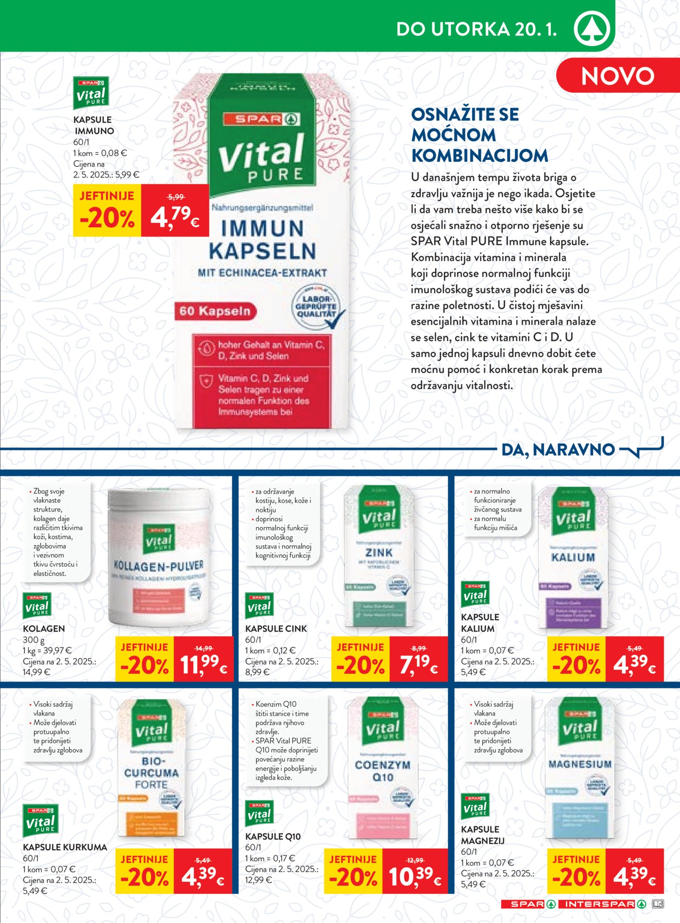 SPAR katalog Akcija 14.01.-20.01.2026.