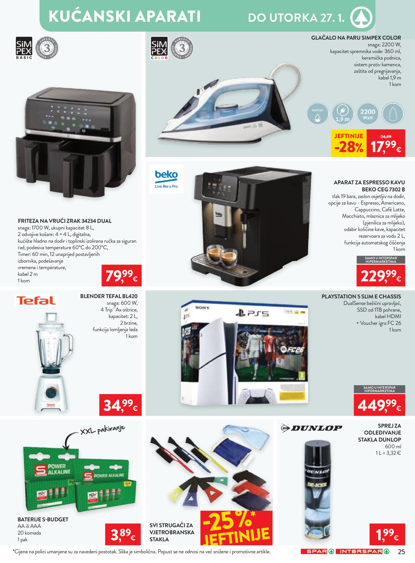 SPAR katalog Akcija 14.01.-20.01.2026.