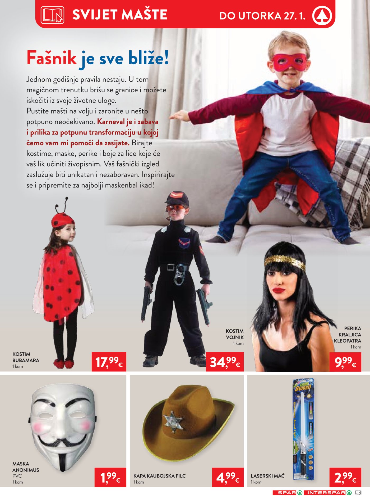 SPAR katalog Akcija 14.01.-20.01.2026.