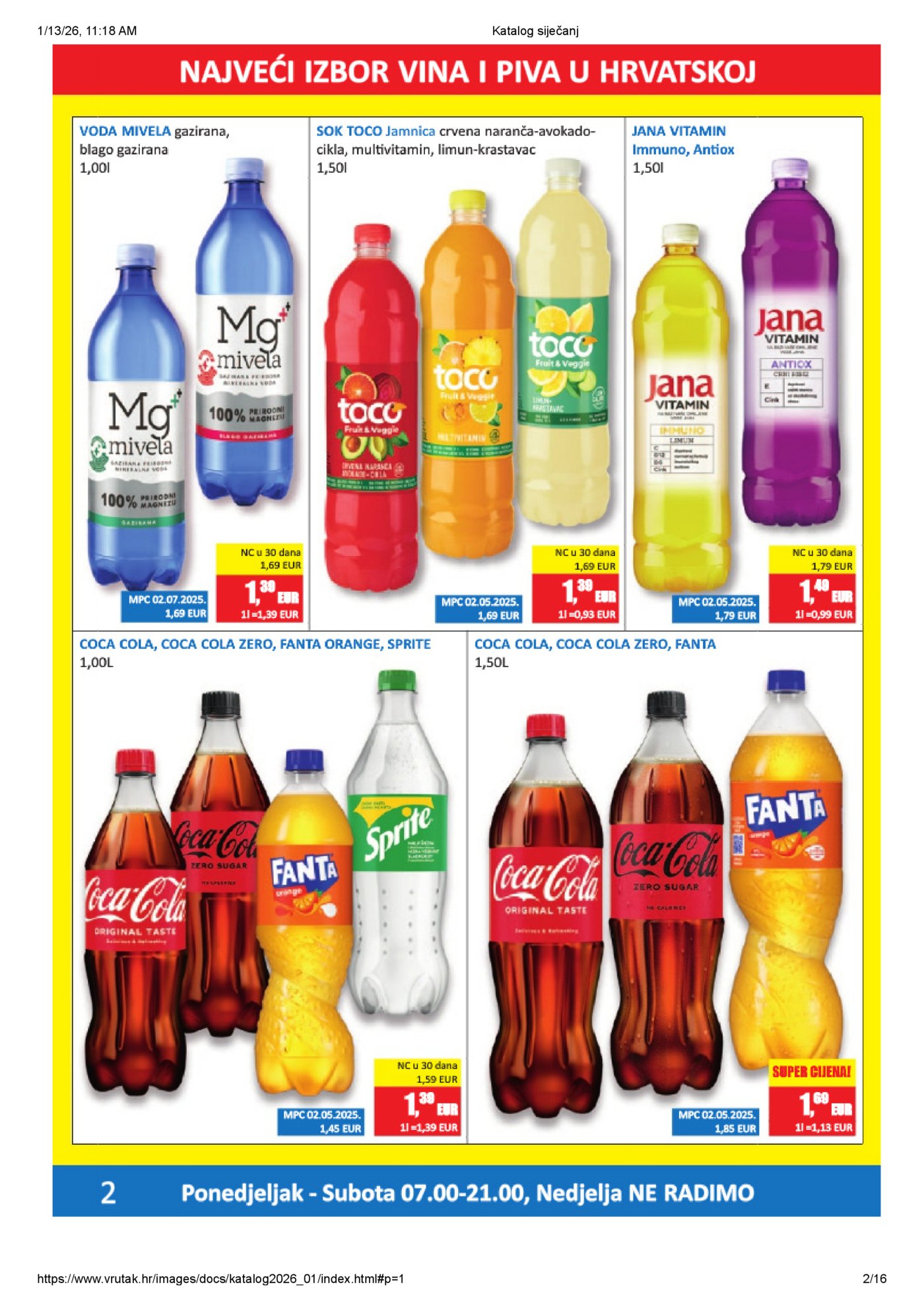 Vrutak katalog Akcija 12.01. - 25.01.2026.