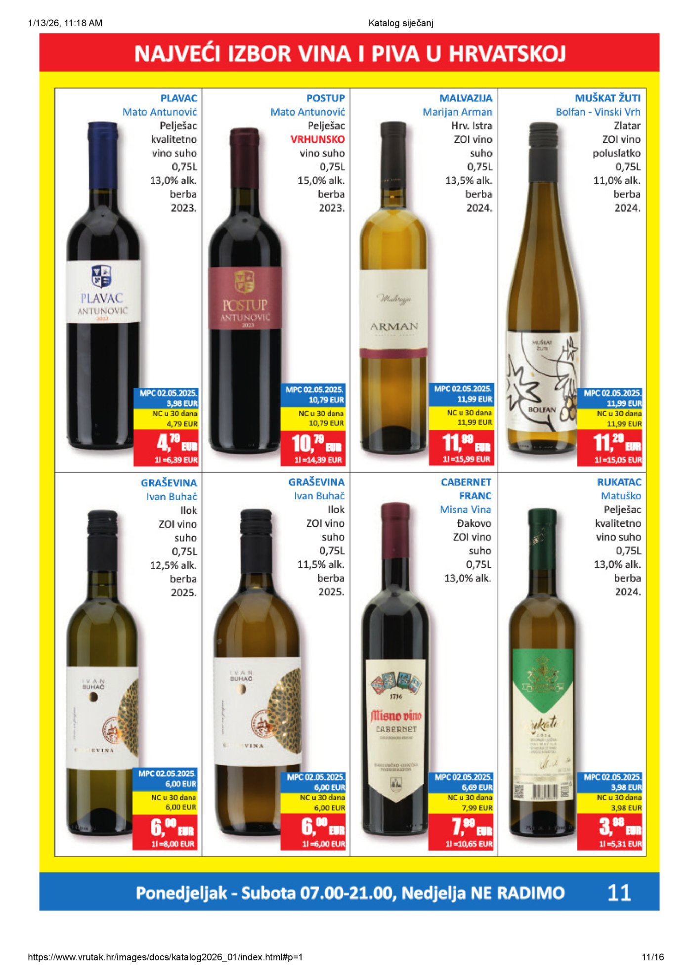 Vrutak katalog Akcija 12.01. - 25.01.2026.