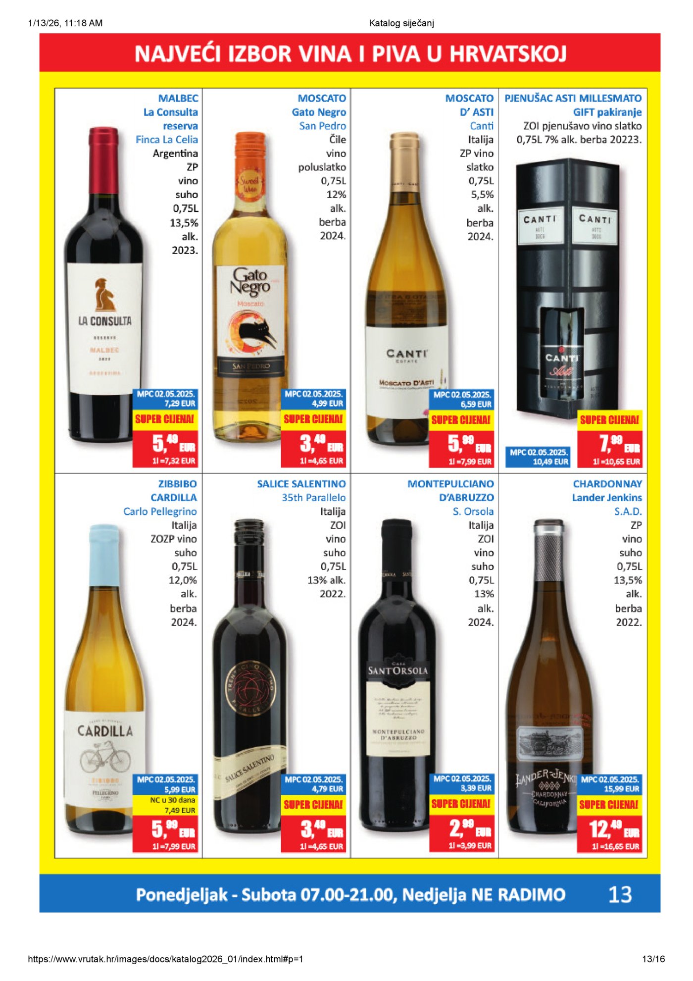 Vrutak katalog Akcija 12.01. - 25.01.2026.