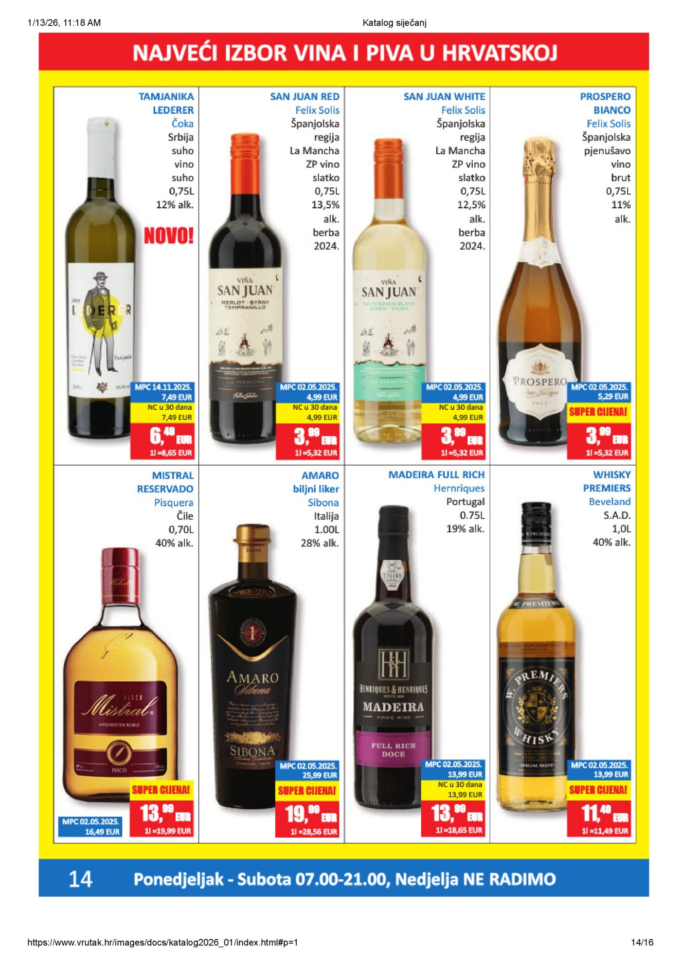 Vrutak katalog Akcija 12.01. - 25.01.2026.