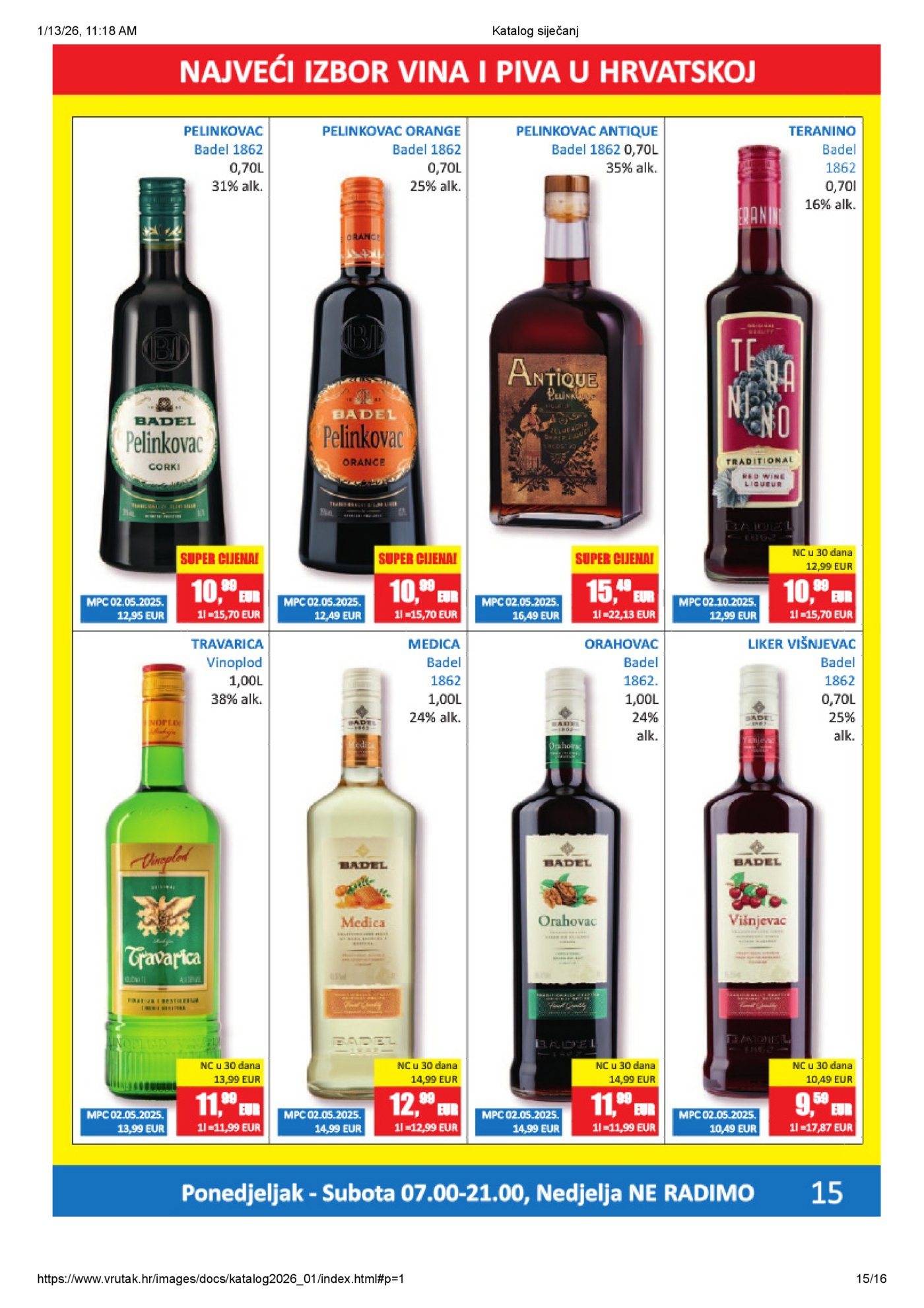 Vrutak katalog Akcija 12.01. - 25.01.2026.