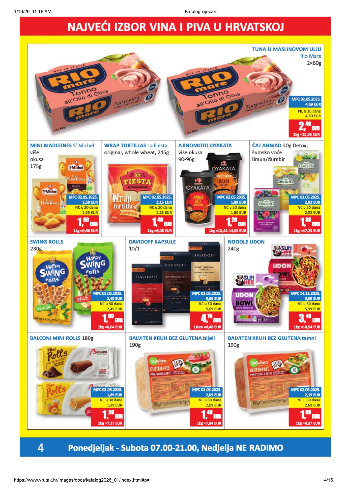 Vrutak katalog Akcija 12.01. - 25.01.2026.