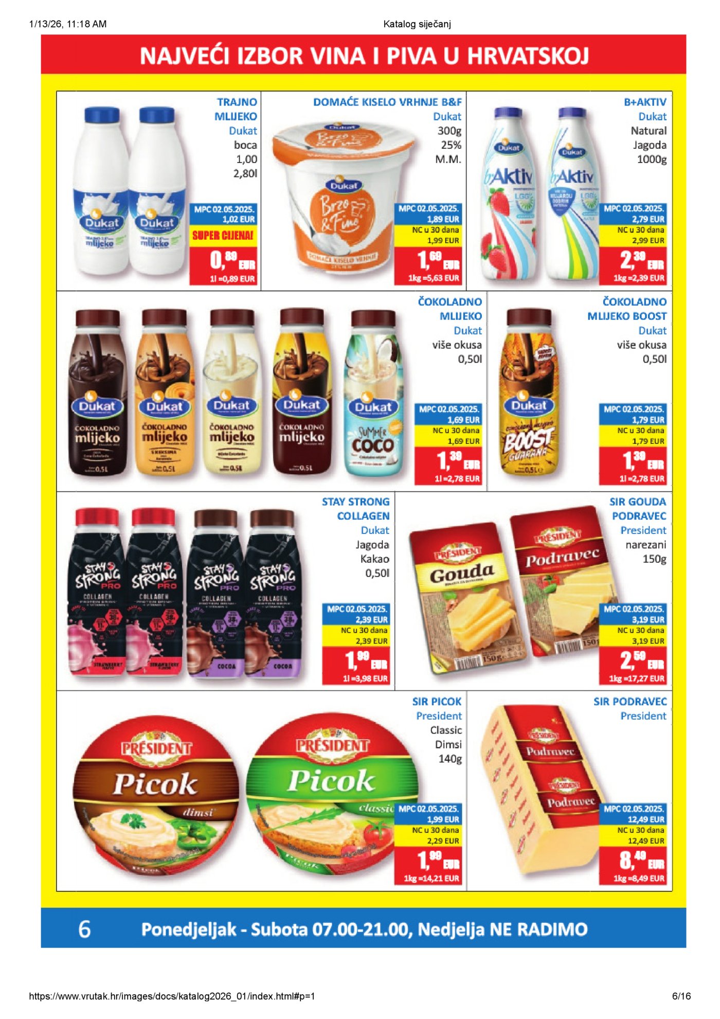 Vrutak katalog Akcija 12.01. - 25.01.2026.