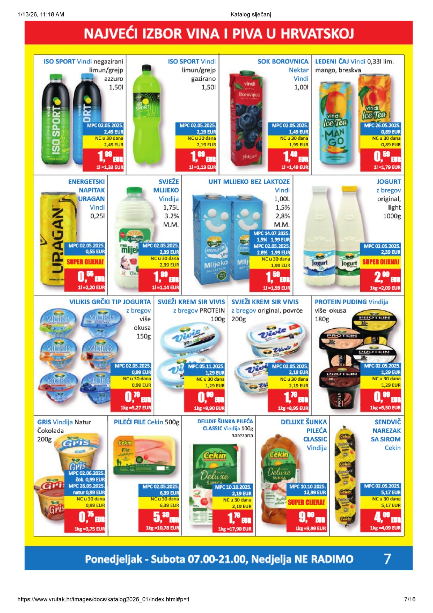 Vrutak katalog Akcija 12.01. - 25.01.2026.